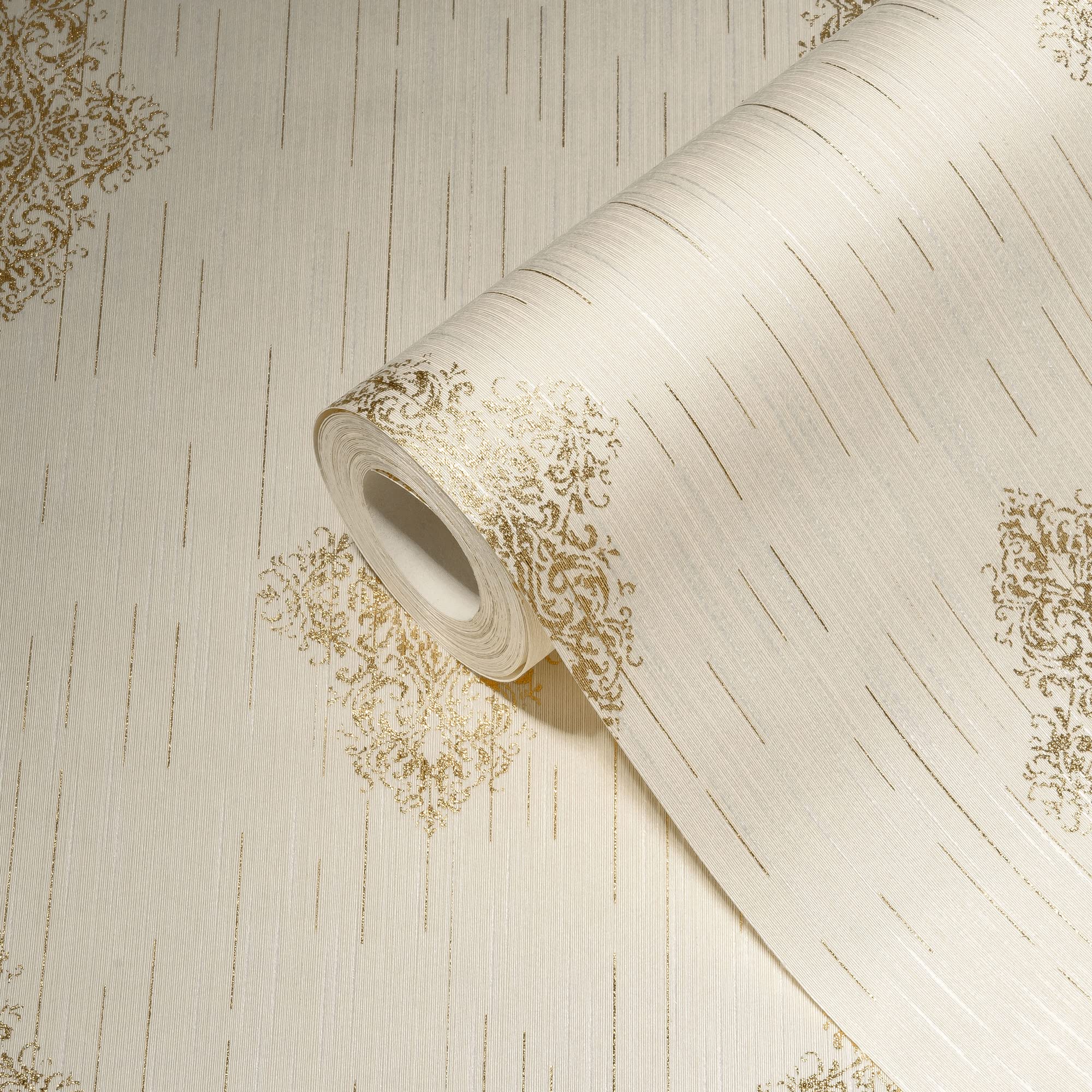 a-s-cr-ation-luxury-31946-2-textiltapete-beige-ornament image 2