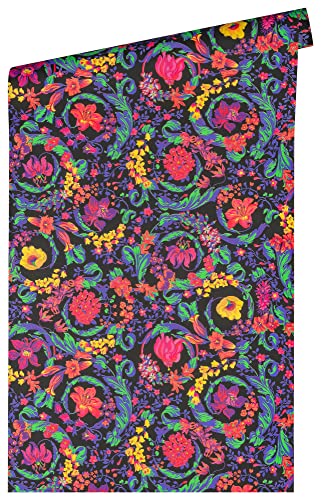 a-s-cr-ation-versace-387061-tapete-floral-bunt-pink-gr-n image 7