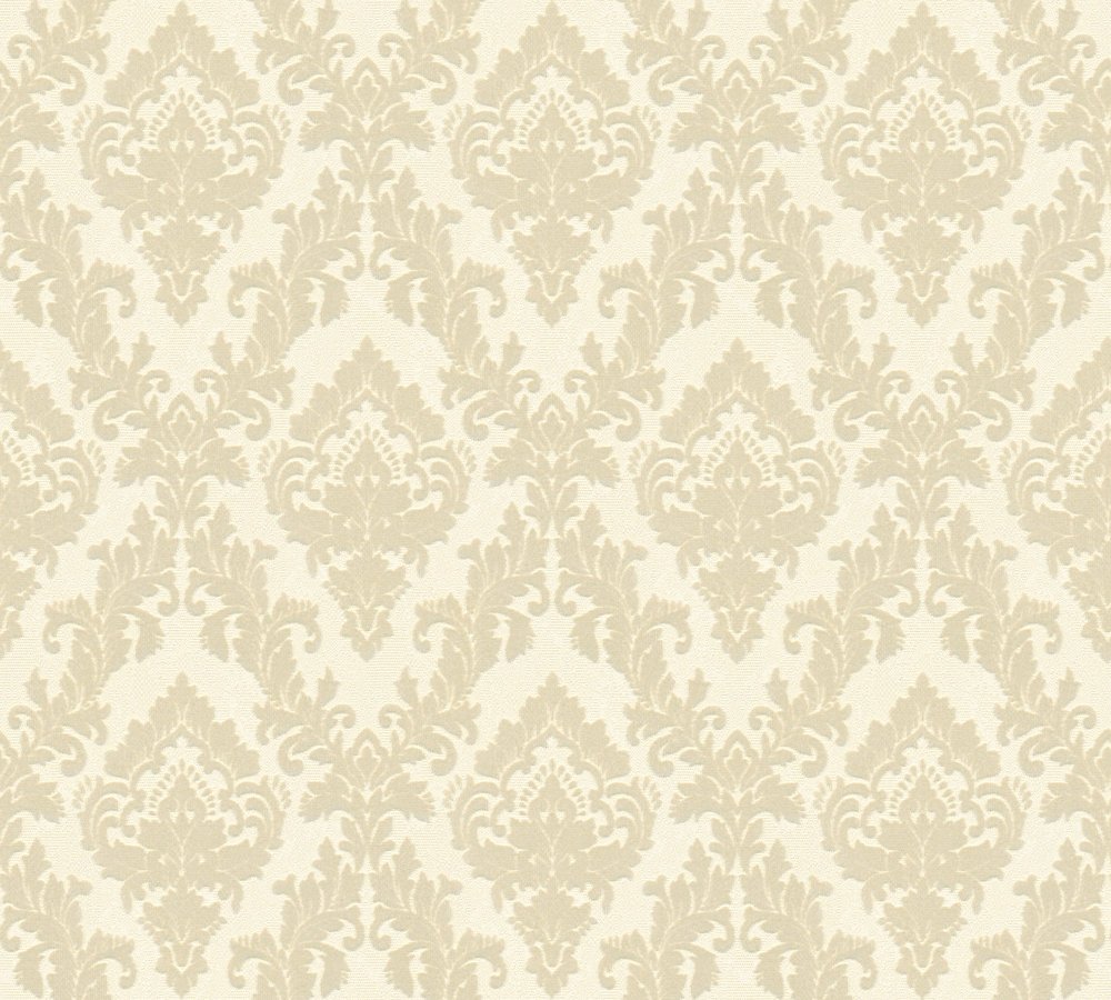 a-s-cr-ation-castello-335822-vliestapete-creme-beflockt-barock image 3
