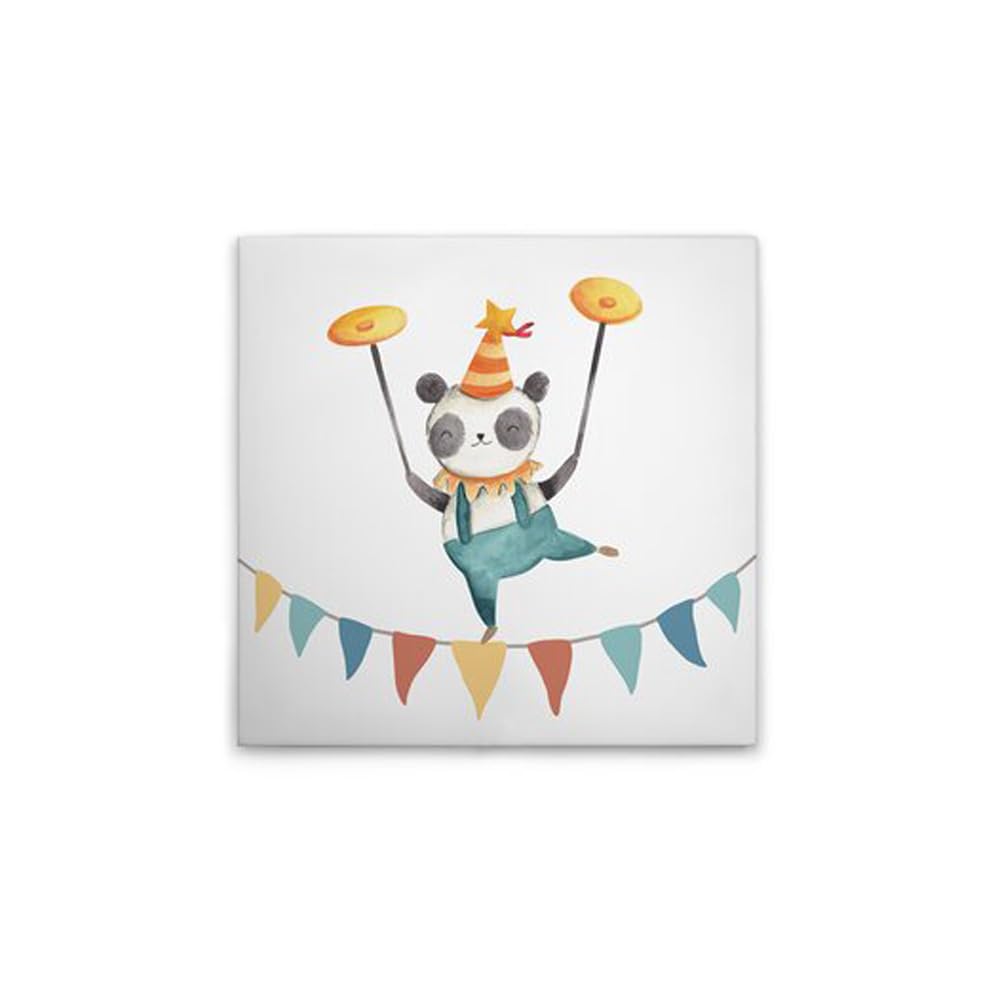 a-s-cr-ation-leinwandbild-zirkus-wimpel-30x30-cm-dd129377 image 1