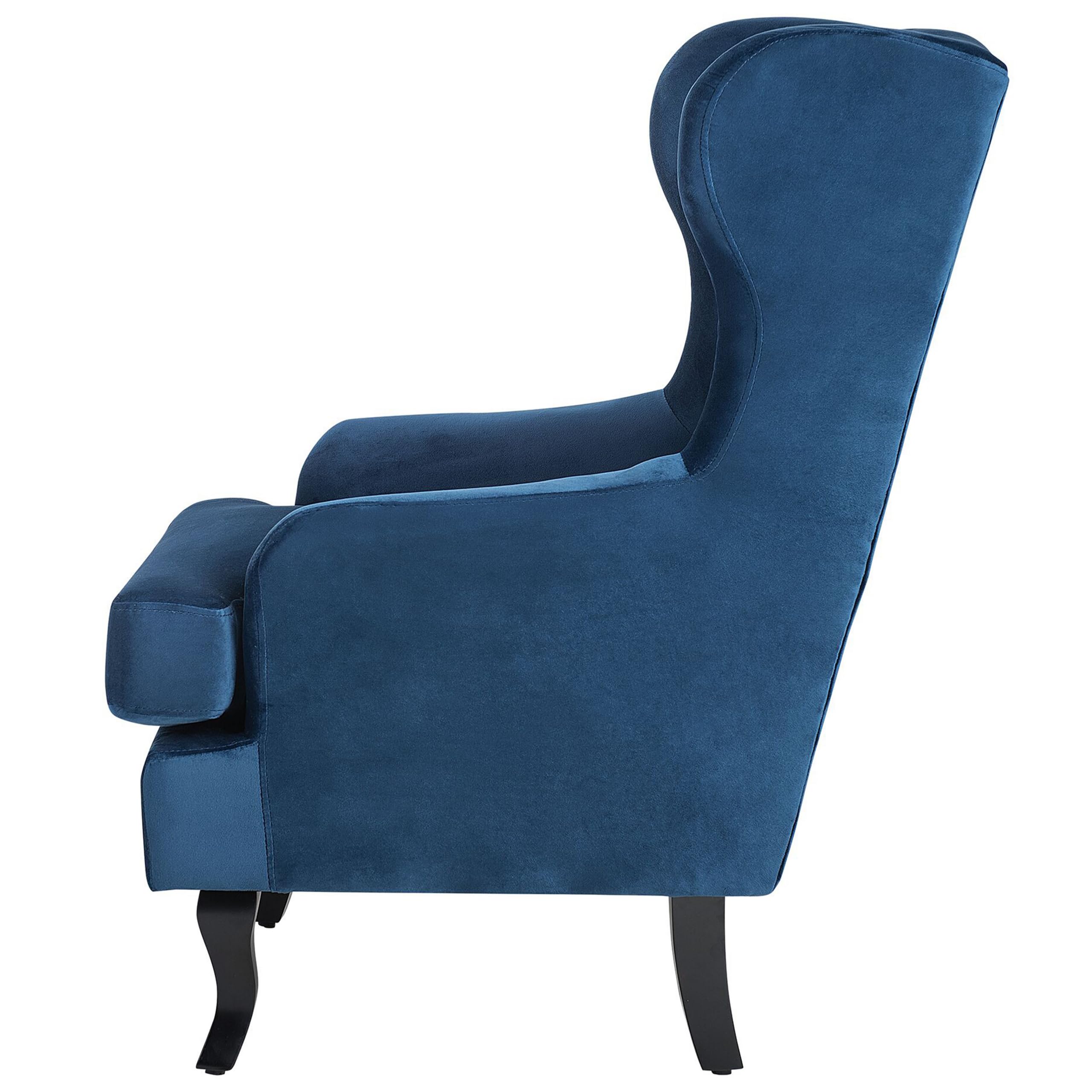 beliani-alta-ohrensessel-samt-blau-chesterfield image 5