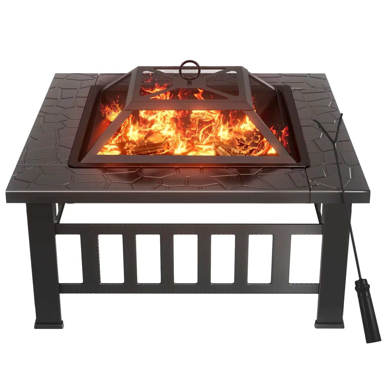 homall-patio-furniture-feuertisch-81cm-schwarz-4in1-grills image 5