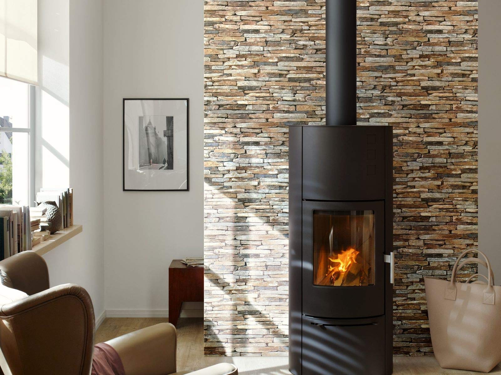 a-s-cr-ation-wood-n-stone-914217-vliestapete-braun-stein image 4