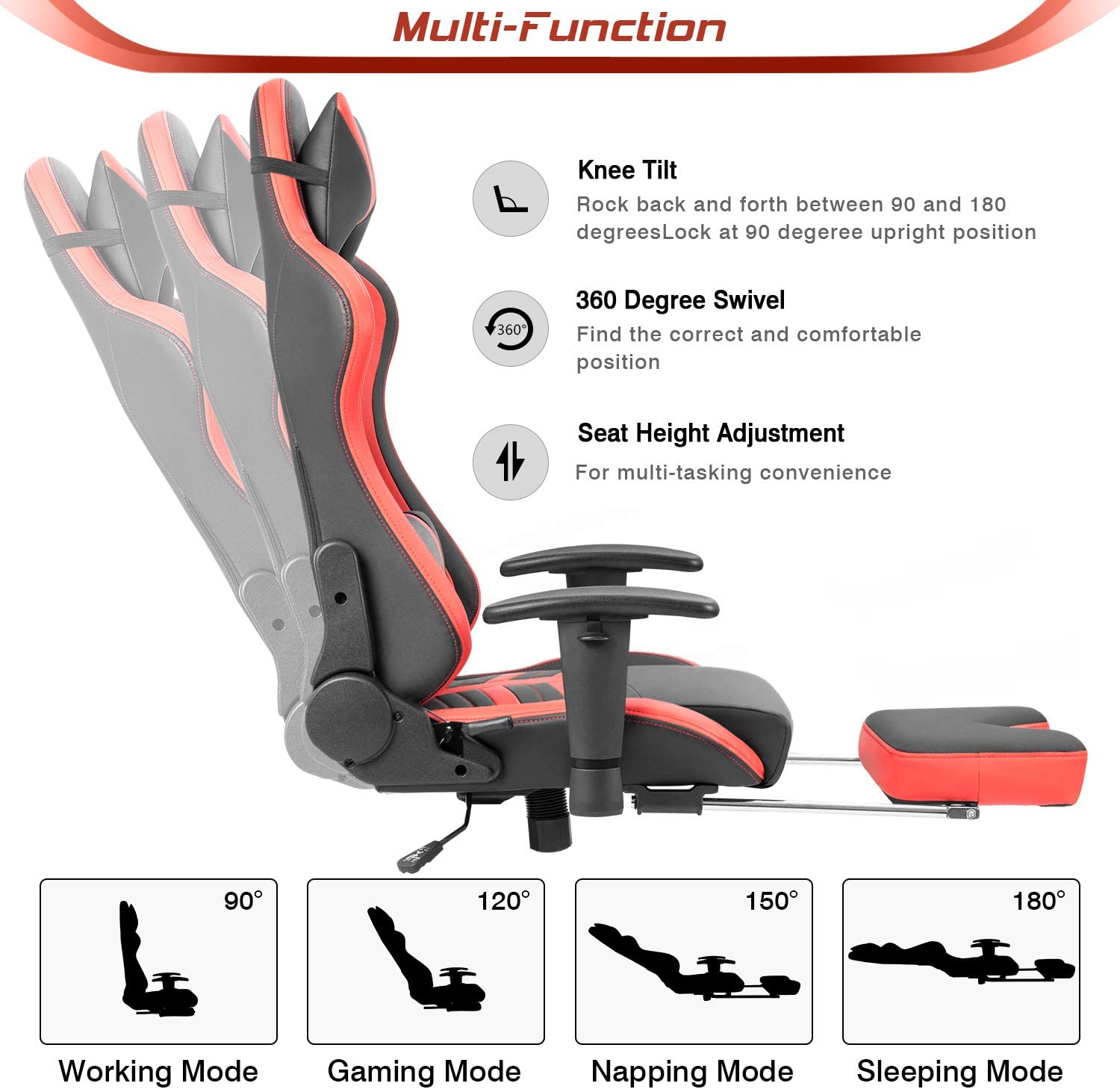 homall-gaming-chair-gaming-stuhl-grau-mit-fu-st-tze image 4