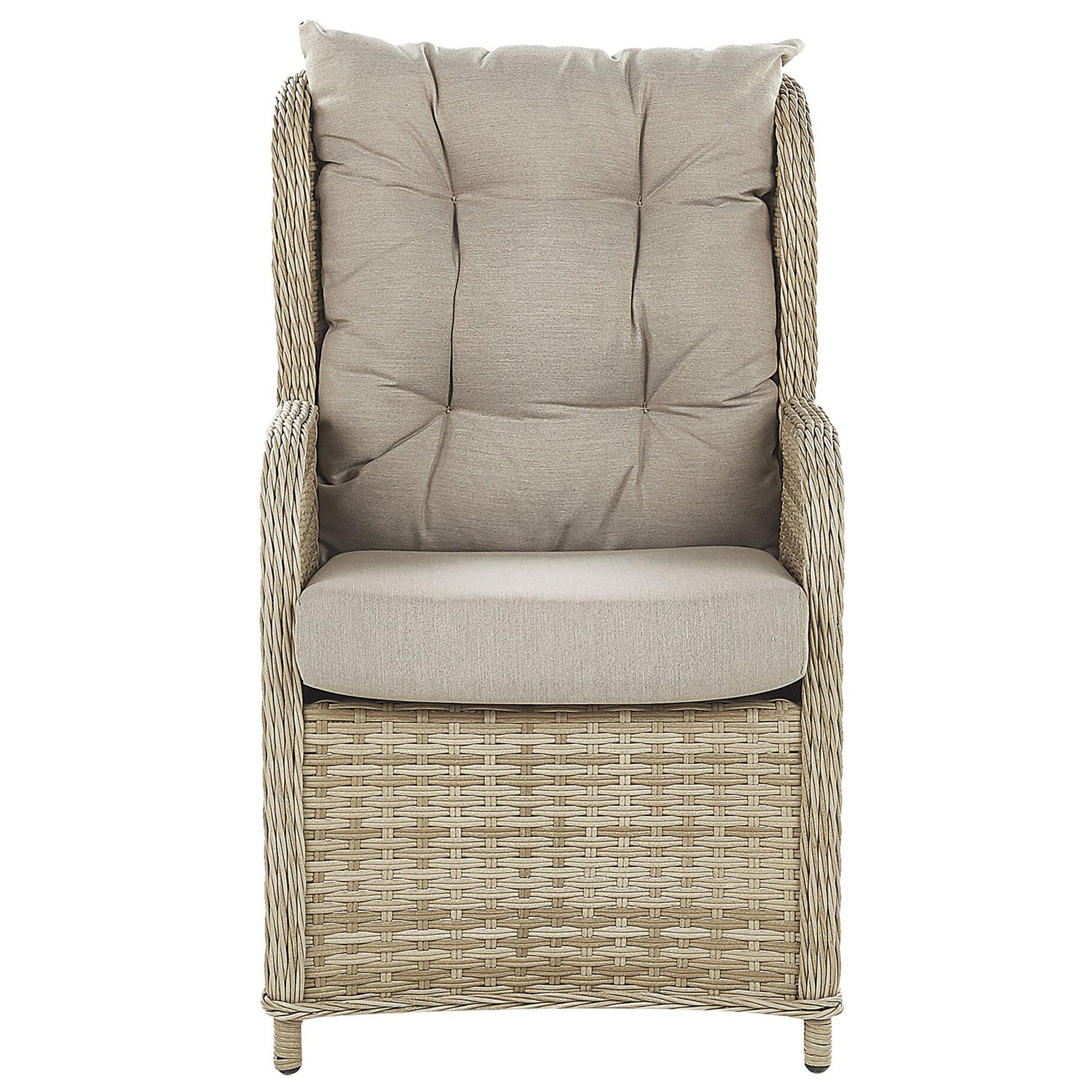 beliani-ponza-lounge-set-rattan-5-teilig-natur-mit-auflagen-beige image 6