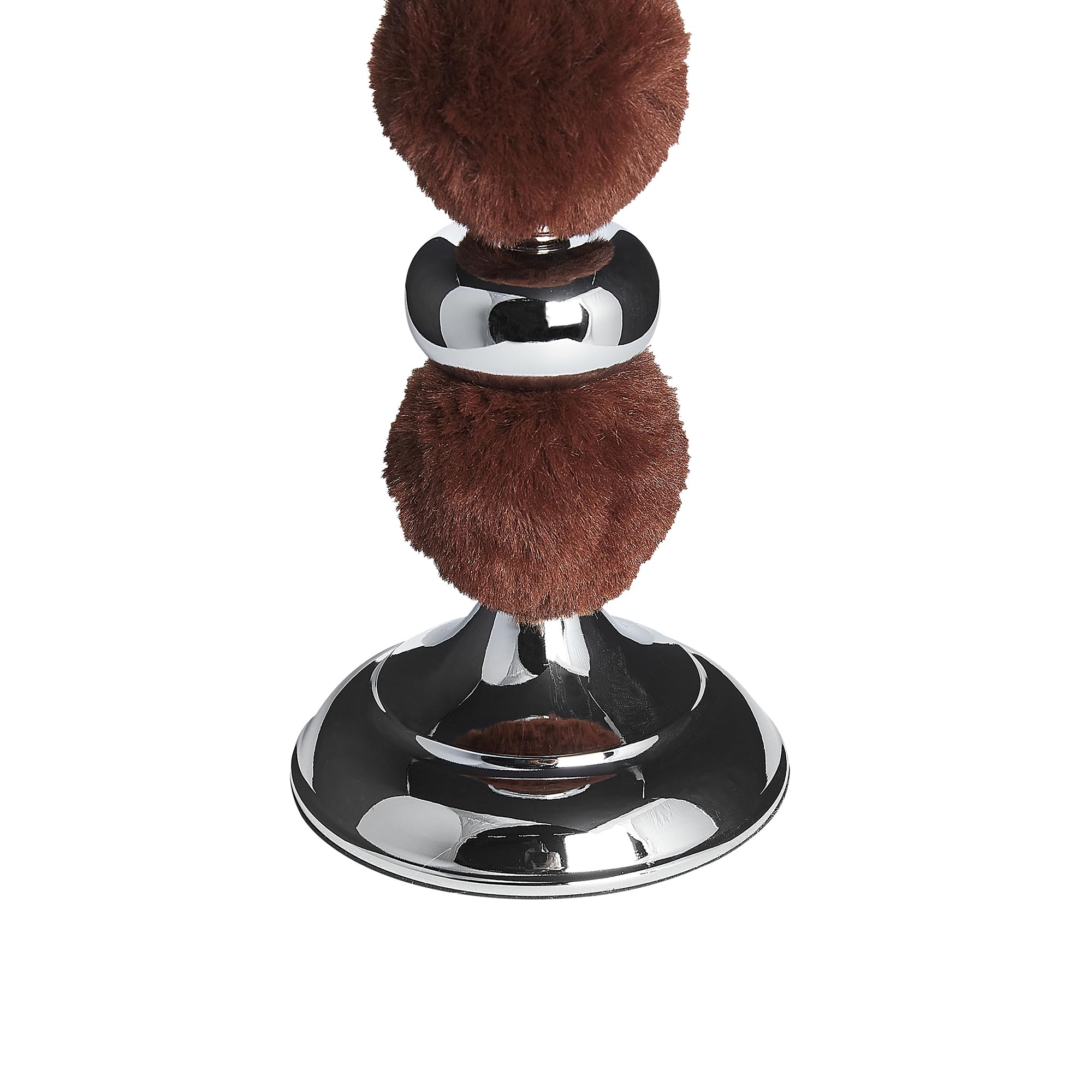 beliani-padre-kerzenst-nder-38-cm-silber-braun image 5