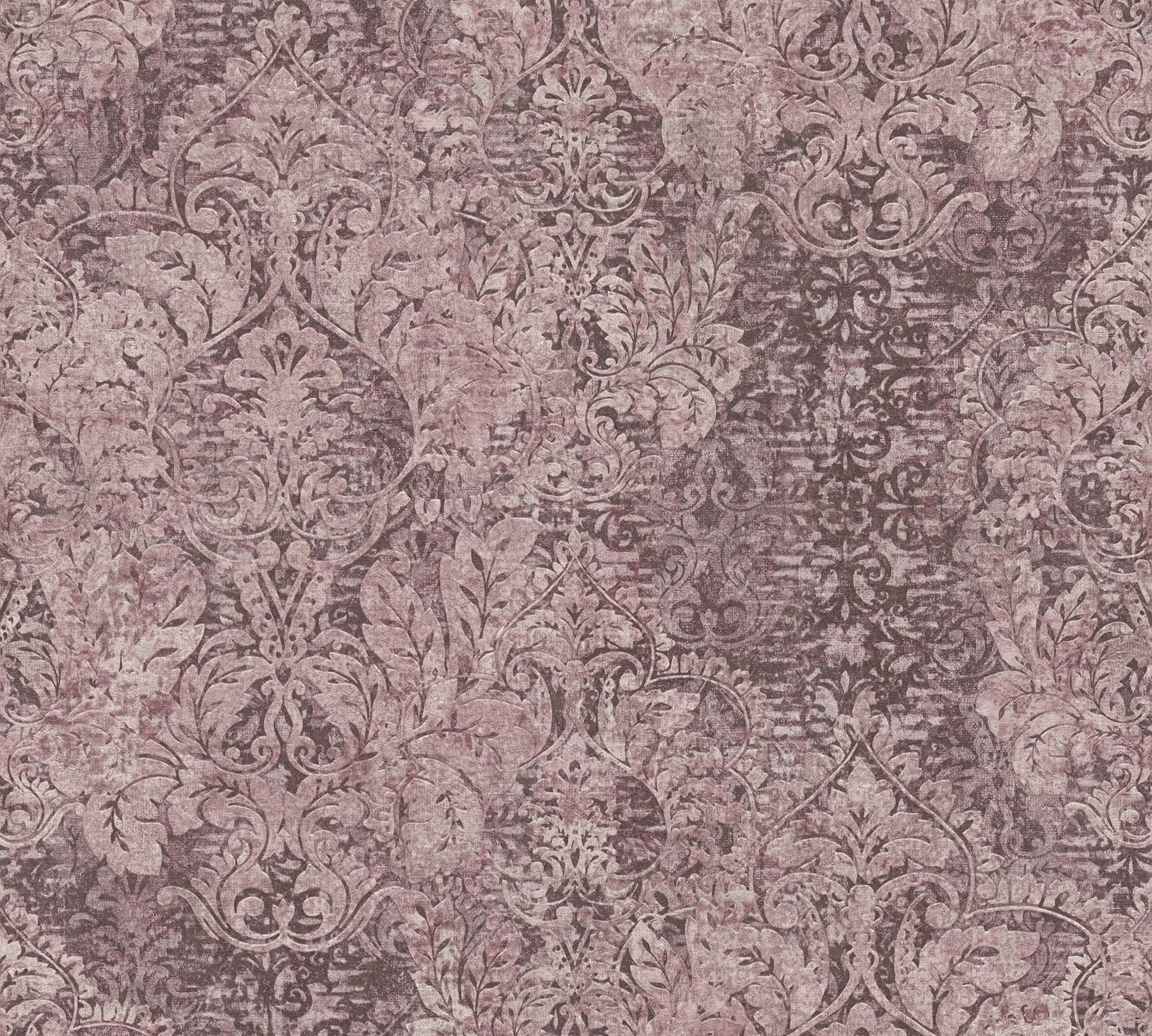a-s-cr-ation-mata-hari-barock-vliestapete-rosa-glitzer-380932 image 2