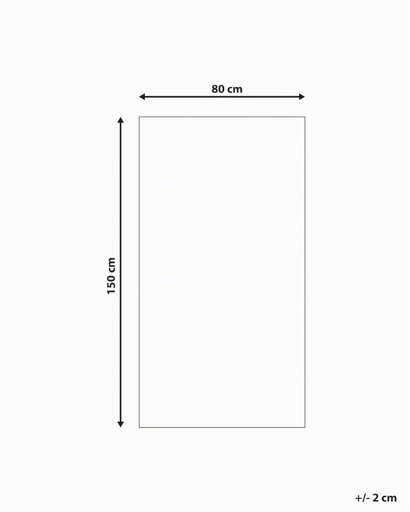 beliani-gerede-teppich-braun-80x150-cm-holzoptik image 3