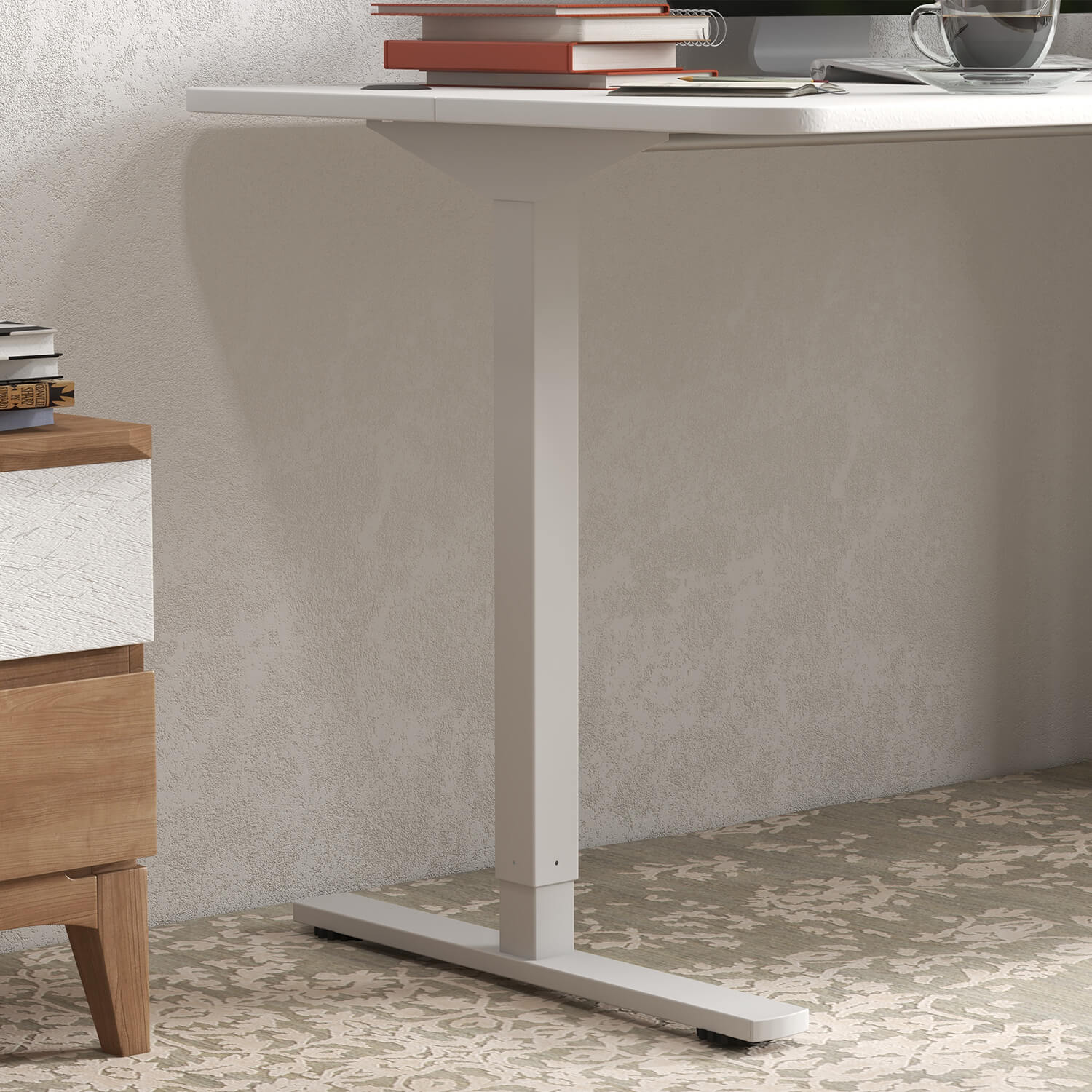 homall-standing-desk-schreibtisch-140-cm-elektrisch-schwarz image 6