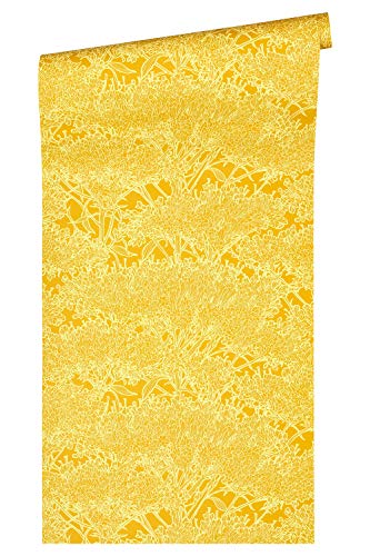 architects-paper-absolutely-chic-vliestapete-gelb-blumen-10-05m image 8