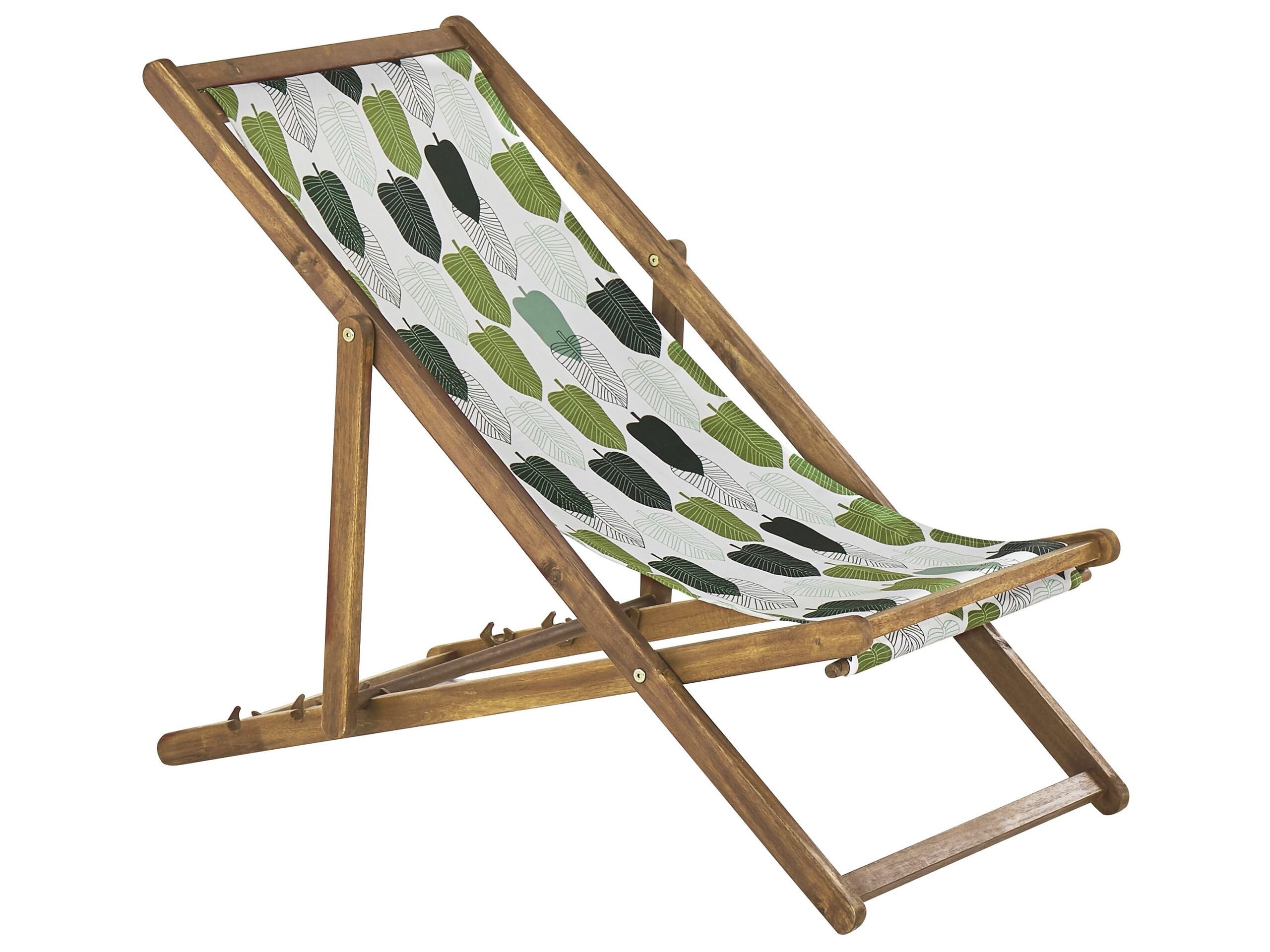 beliani-anzio-liegestuhl-2er-set-hellbraun-verstellbar-bl-ttermotiv image 1