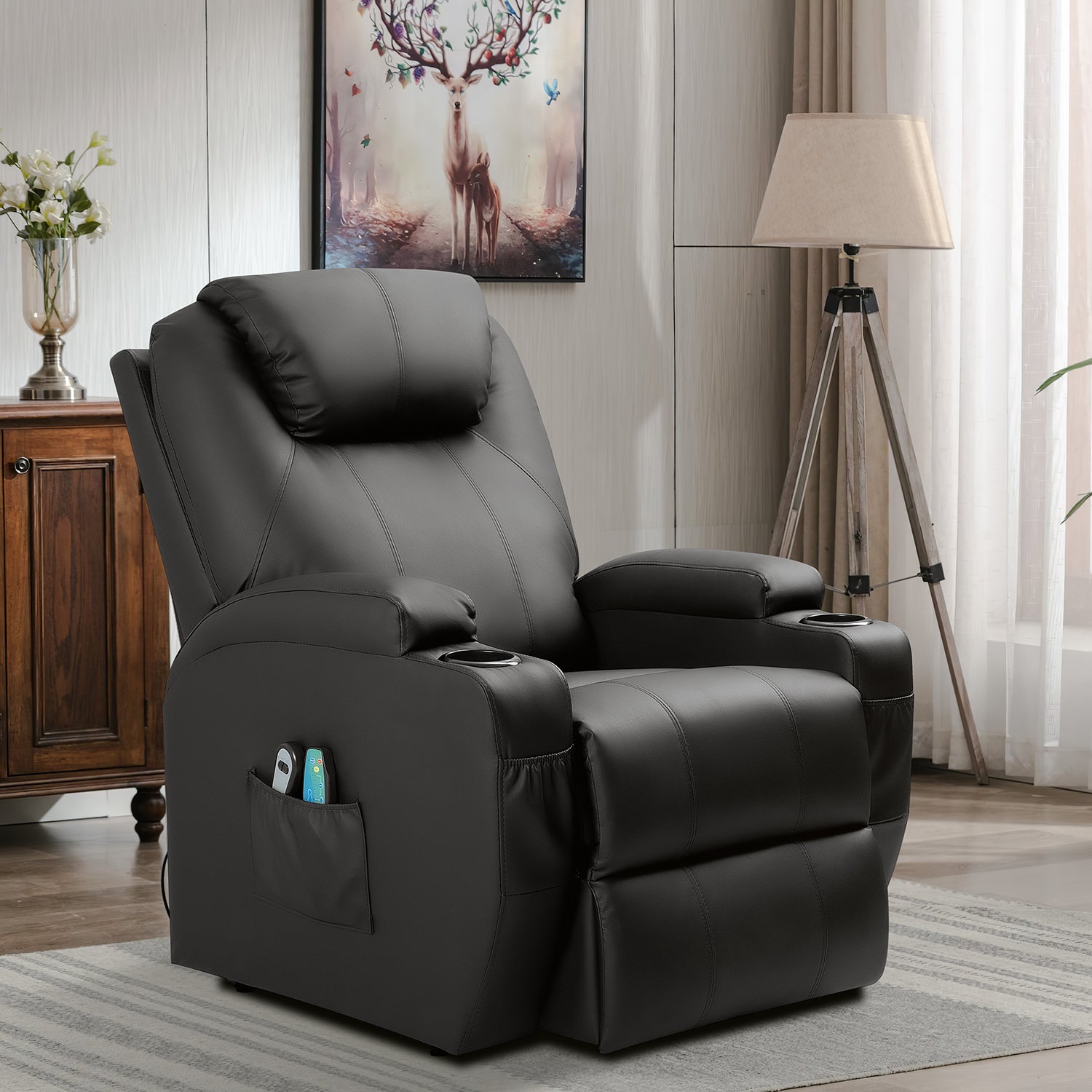homall-recliner-chair-aufstehsessel-pu-leder-schwarz-heizung image 6