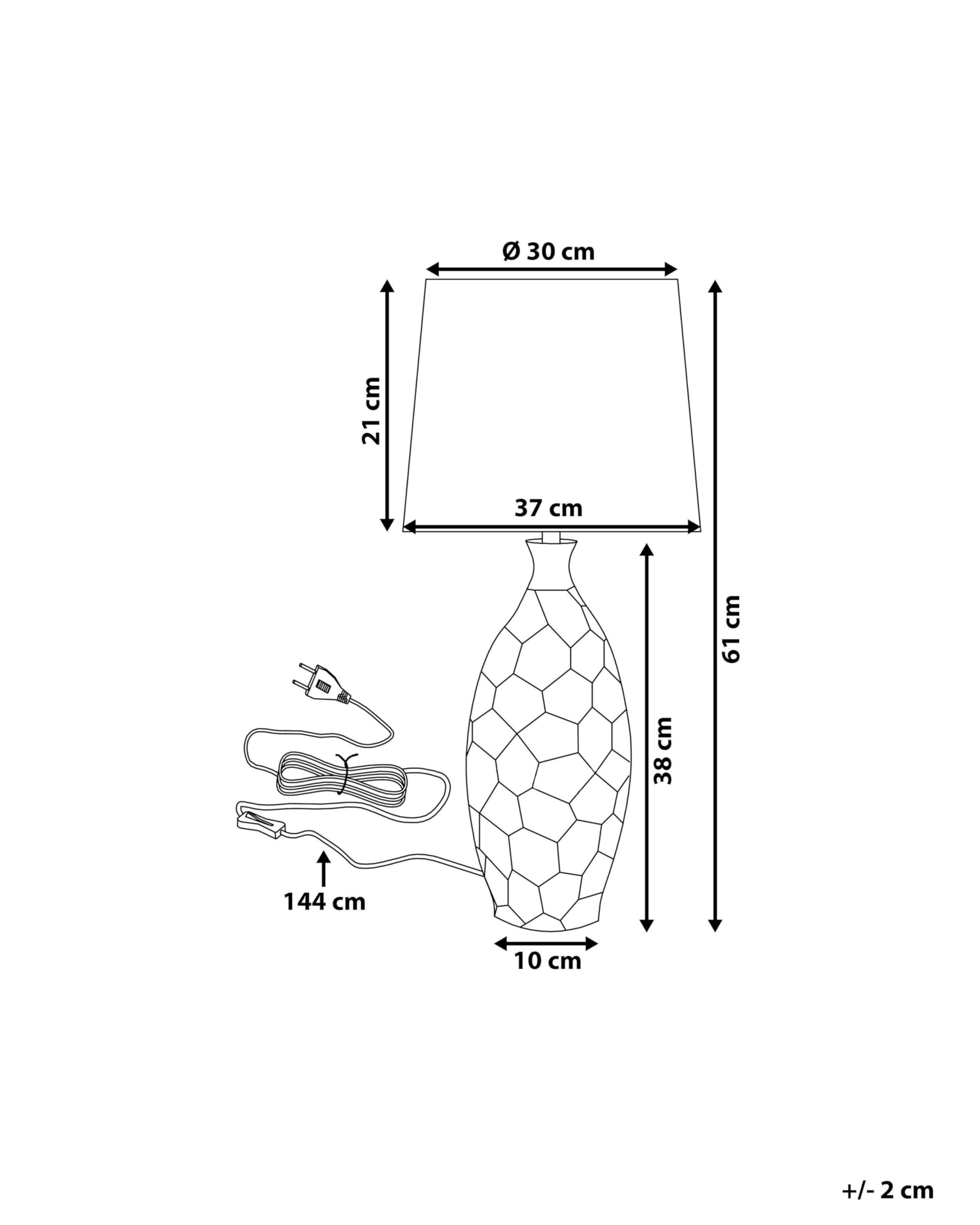 beliani-tori-tischlampe-goldbraun-keramik-e27-61-cm image 3