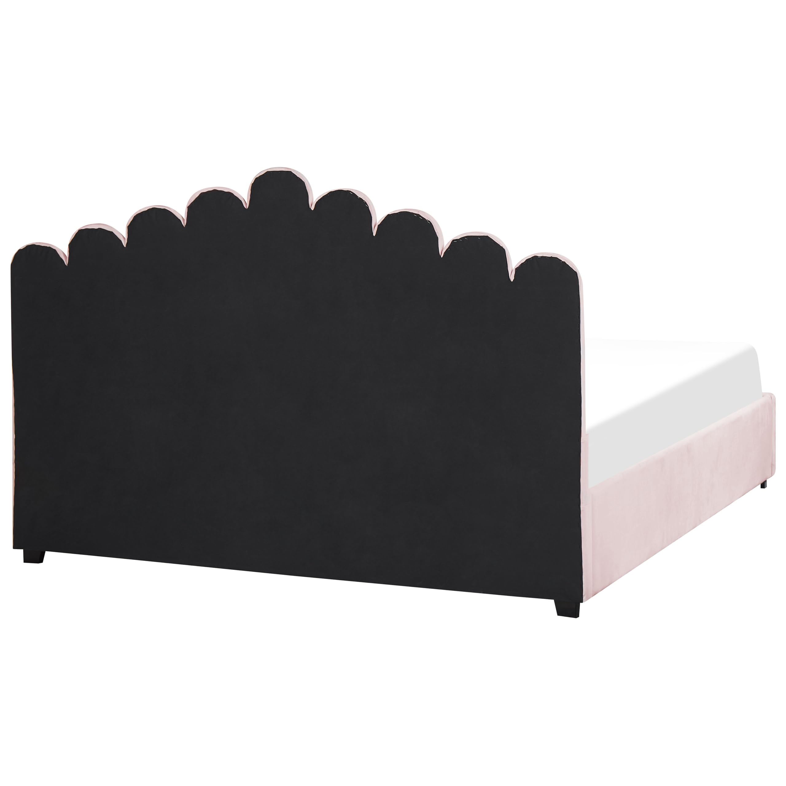 beliani-vincennes-polsterbett-samt-rosa-180x200-muschel image 6
