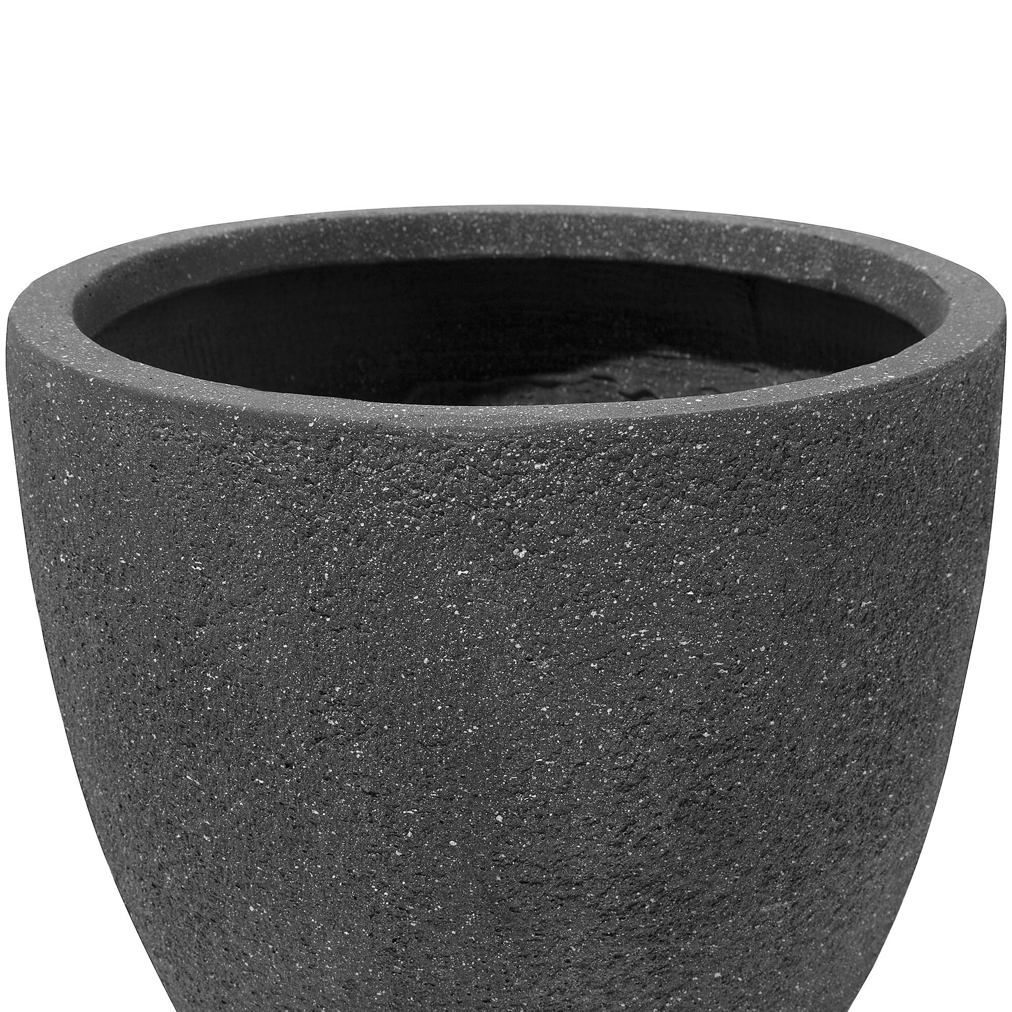 beliani-kannia-blumentopf-3er-set-graphit-beton-optik image 5
