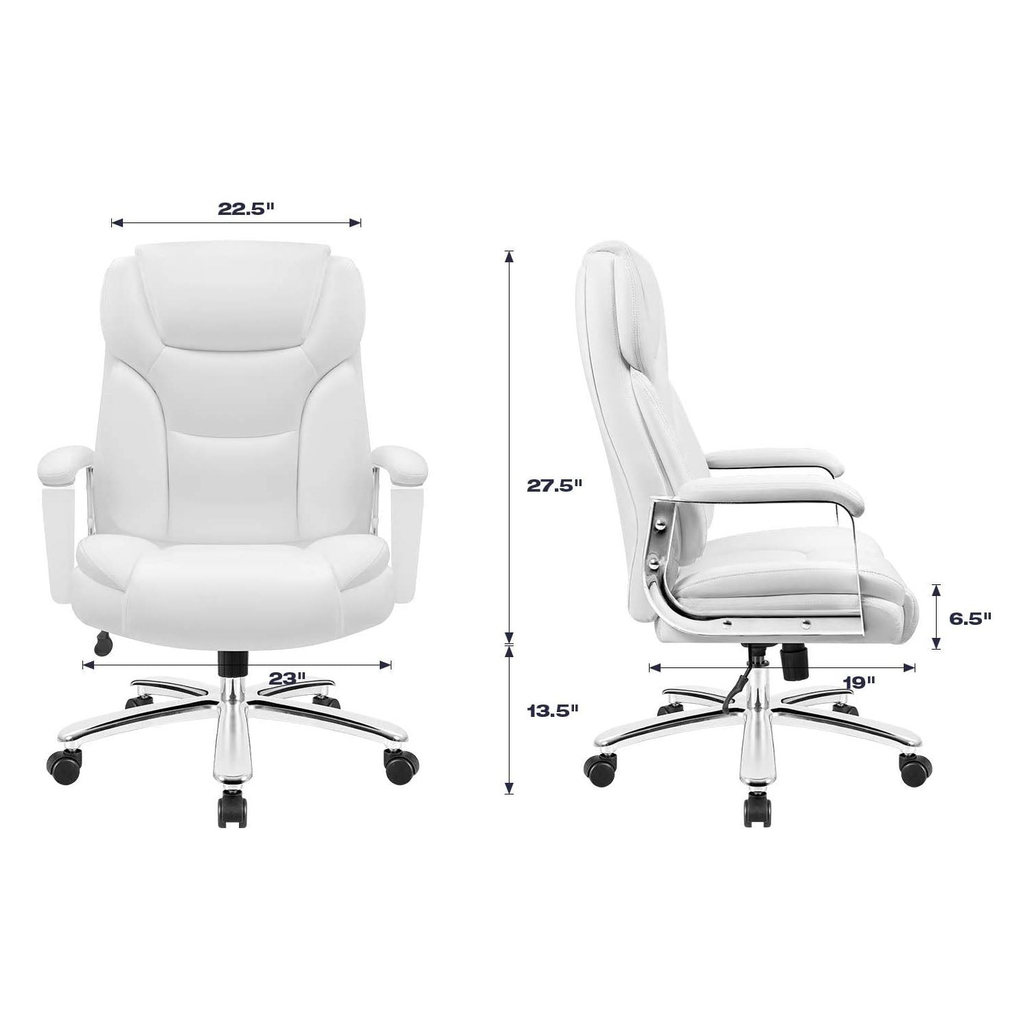 homall-office-leather-chair-b-rostuhl-leder-schwarz-gro-180kg image 7