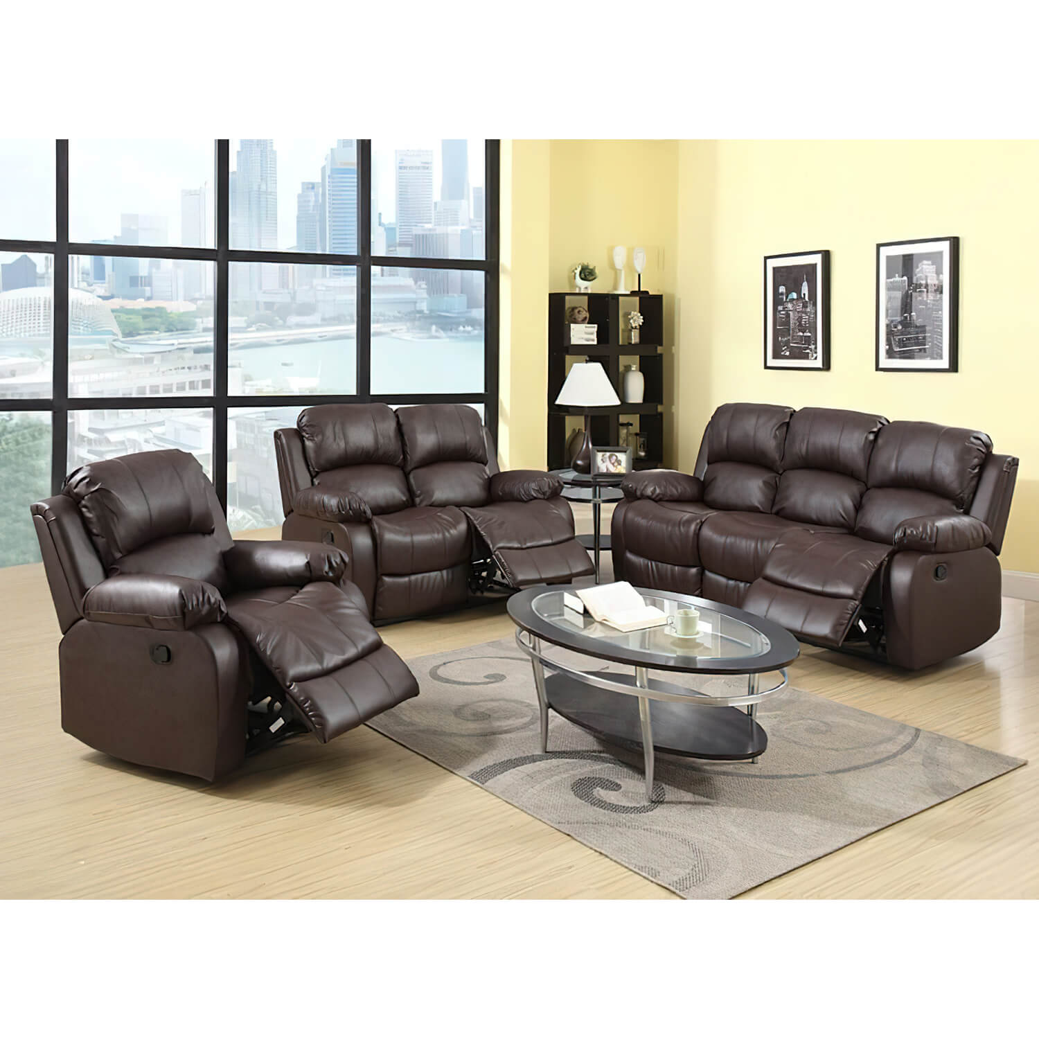 homall-recliner-chair-relaxsessel-kunstleder-braun-1-sitzer image 5