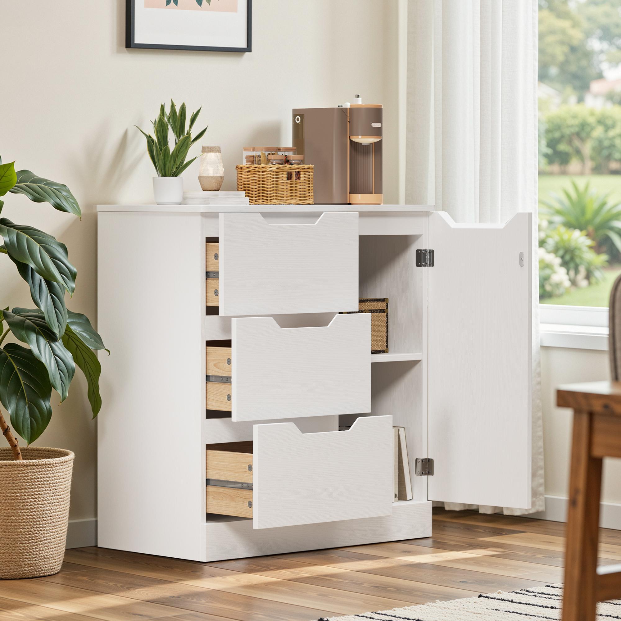 bealife-schr-nke-ap114-sideboard-wei-mit-3-schubladen image 4