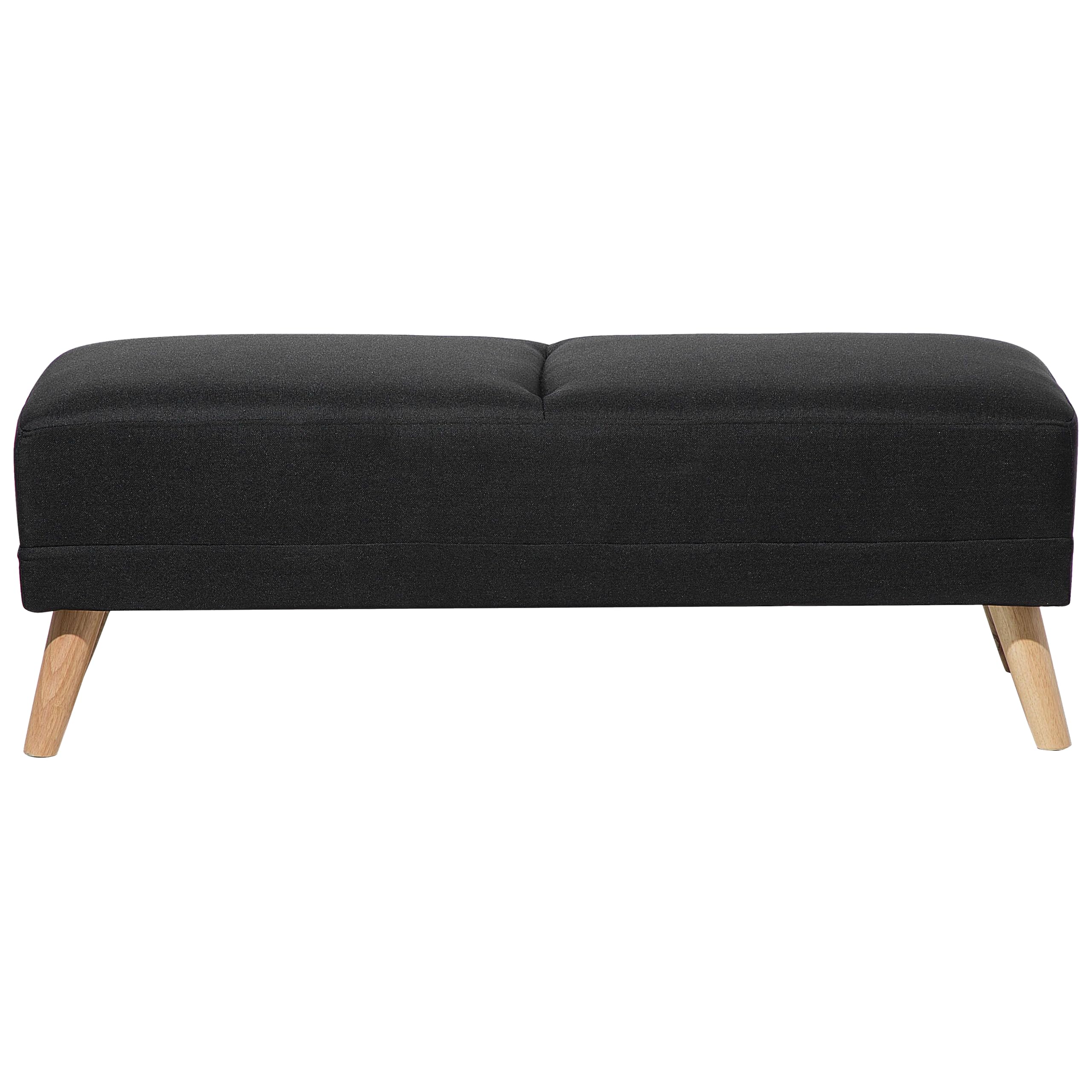 beliani-florli-ottomane-hocker-schwarz-stoff-holzbeine image 4