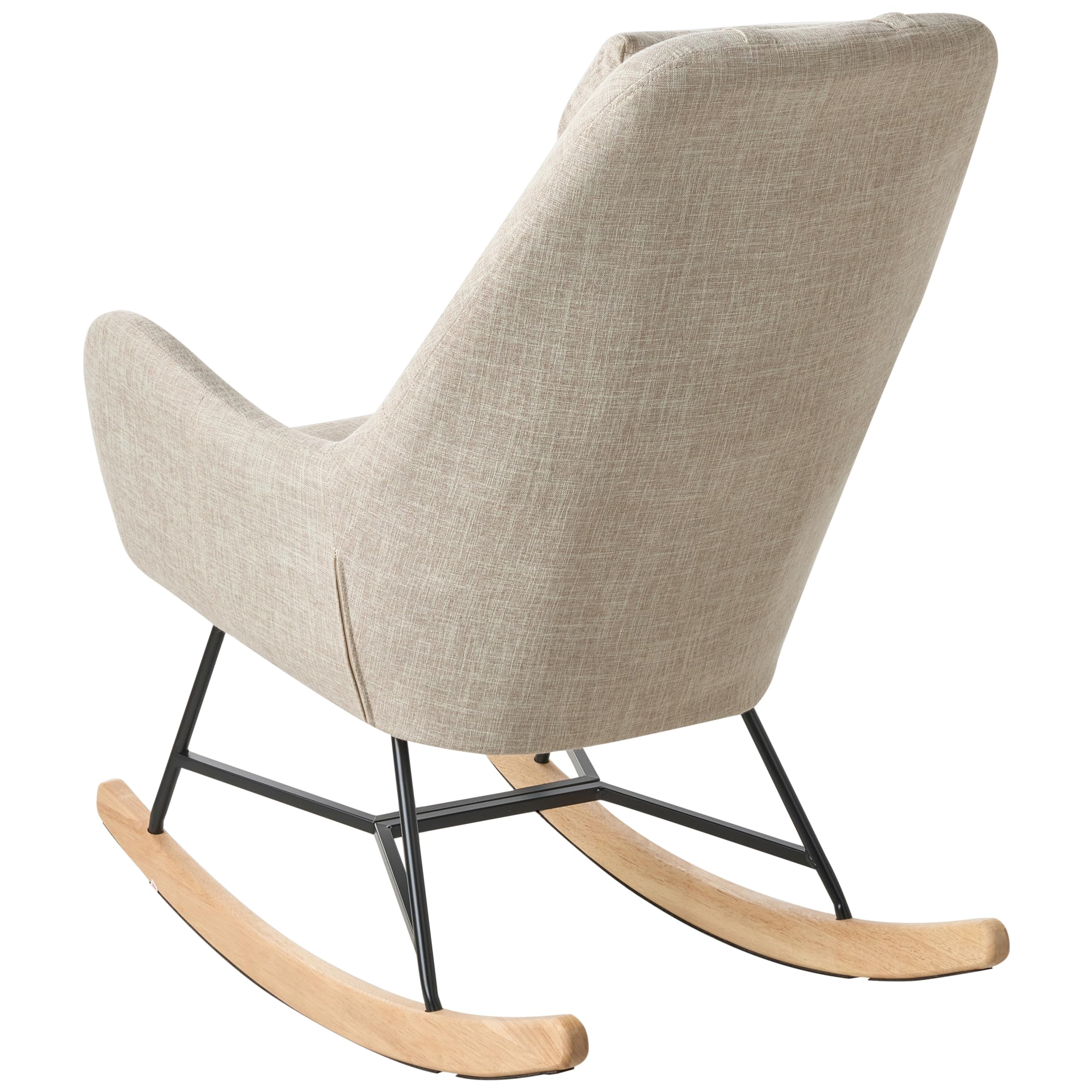 beliani-arrie-schaukelsessel-stoff-hellbeige-mit-kopfst-tze image 5
