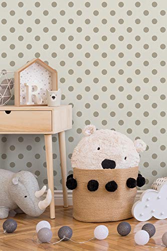 a-s-cr-ation-boys-girls-6-369341-vliestapete-beige-rosa-punkte image 7