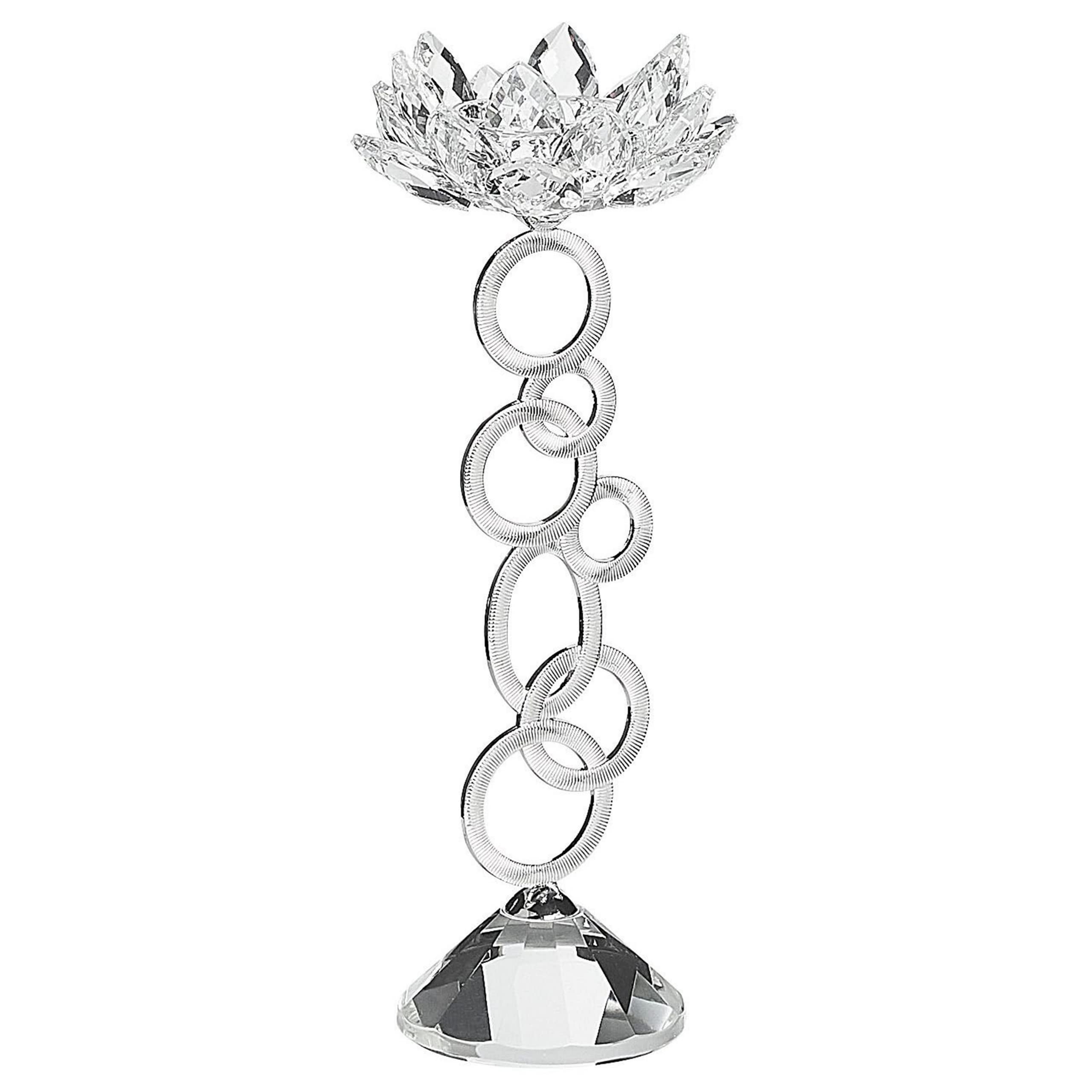 beliani-oviedo-kerzenst-nder-silbern-27-cm-glas image 4