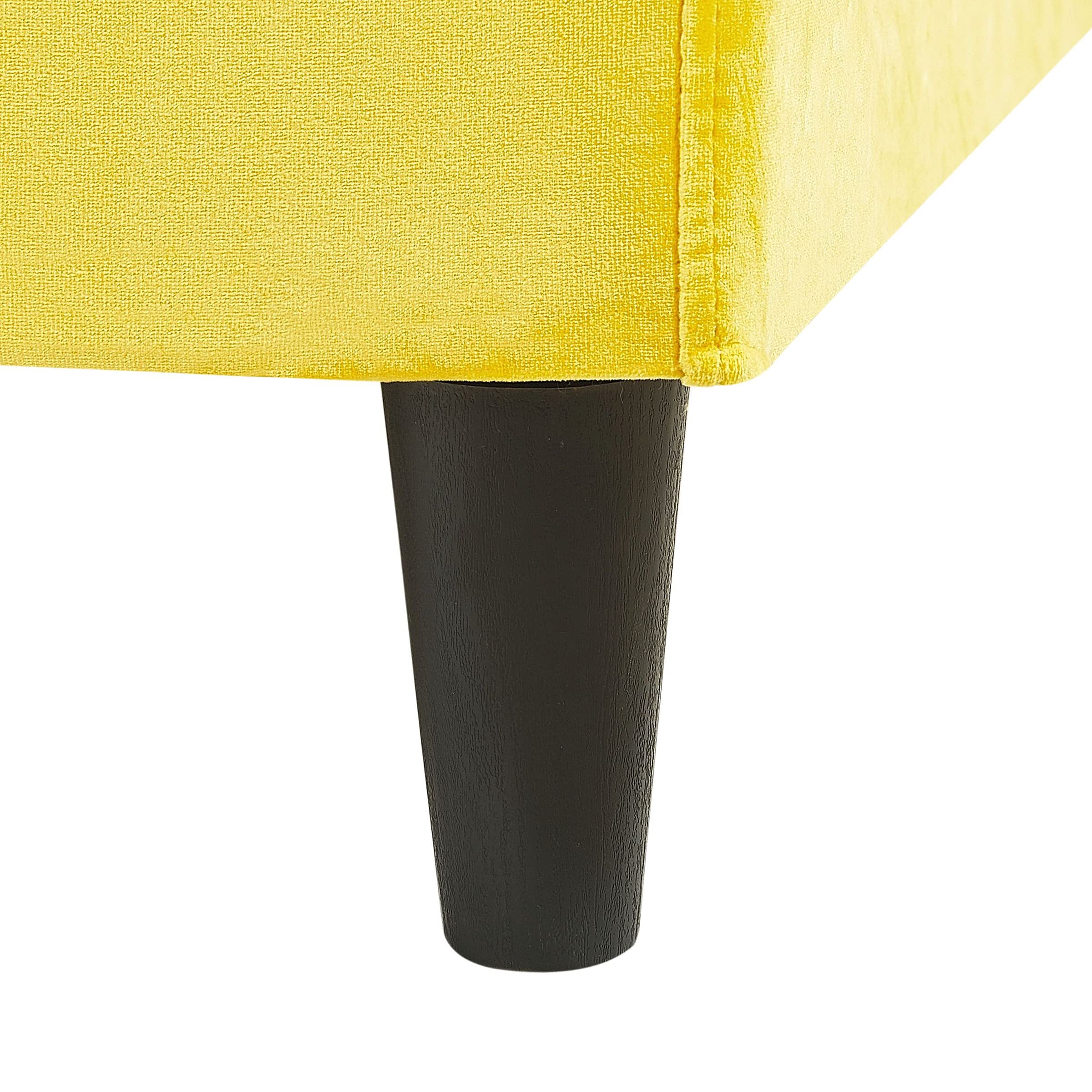 beliani-fitou-doppelbett-160x200-samt-gelb-abnehmbarer-bezug image 8