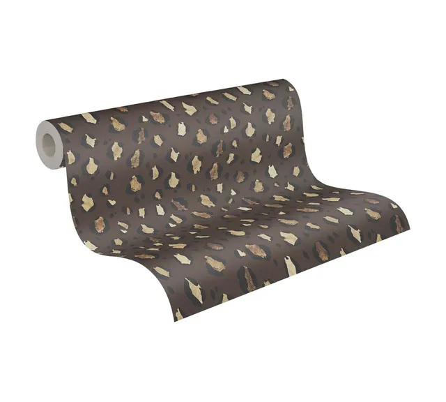 a-s-cr-ation-livingwalls-vliestapete-leo-braun-beige-782163 image 1