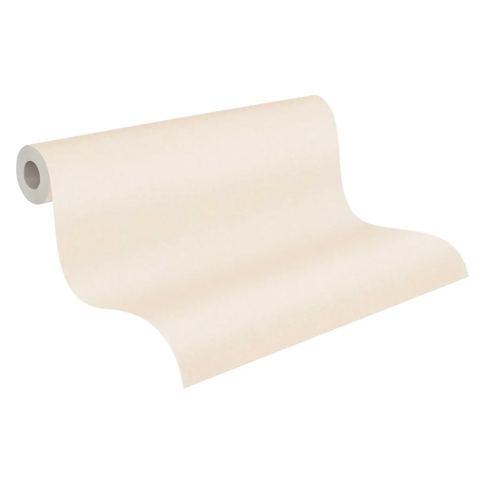 a-s-cr-ation-uni-vliestapete-creme-10-05x0-53-m-strukturiert image 1