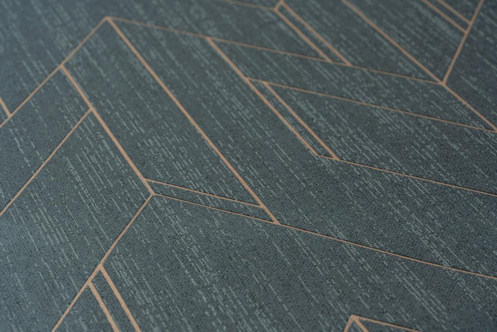 a-s-cr-ation-villa-373691-tapete-geometrisch-schwarz-gold image 4
