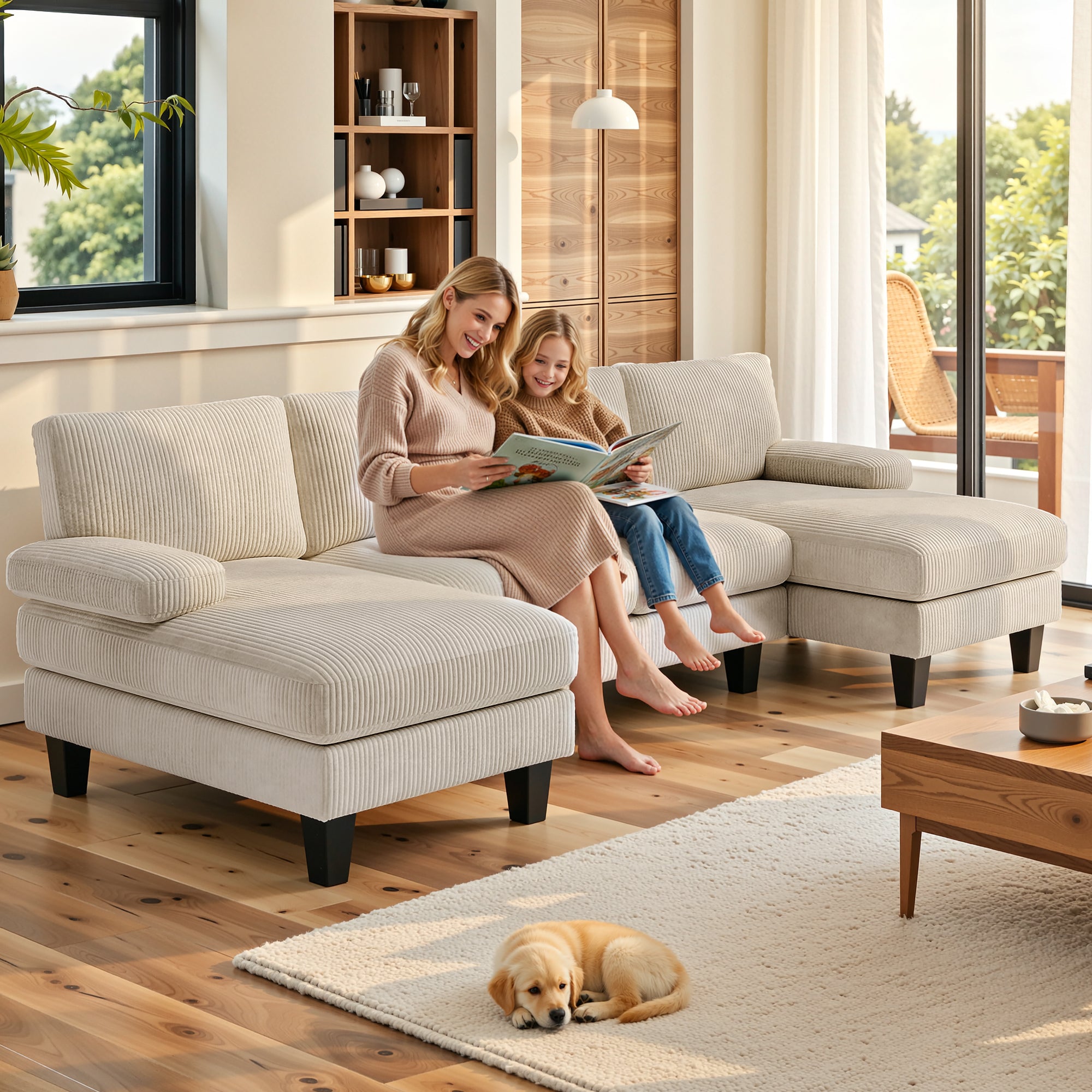 bealife-ar103-u-sofa-wei-271cm-cord-4-sitzer-schlaf image 6