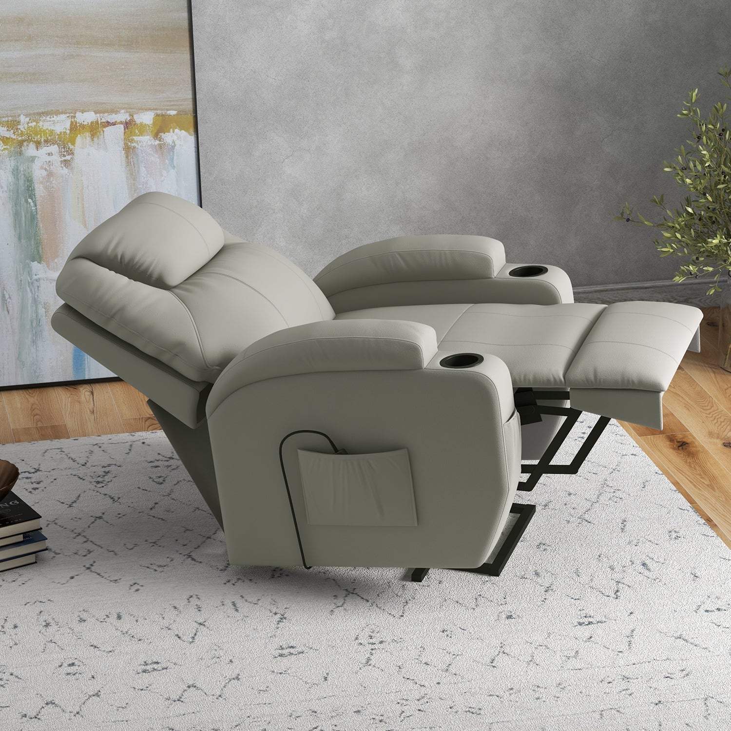homall-recliner-chair-relaxsessel-stoff-mit-aufstehhilfe-massage image 3