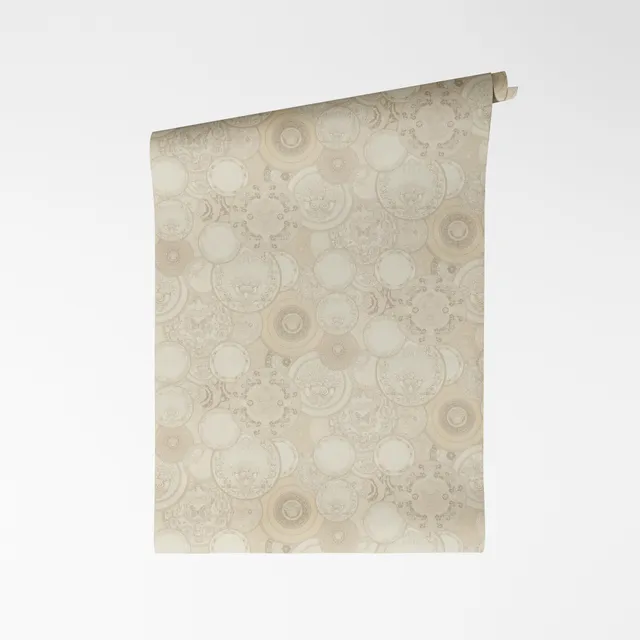 a-s-cr-ation-attractive-bambus-vliestapete-creme-wei-metallic image 1