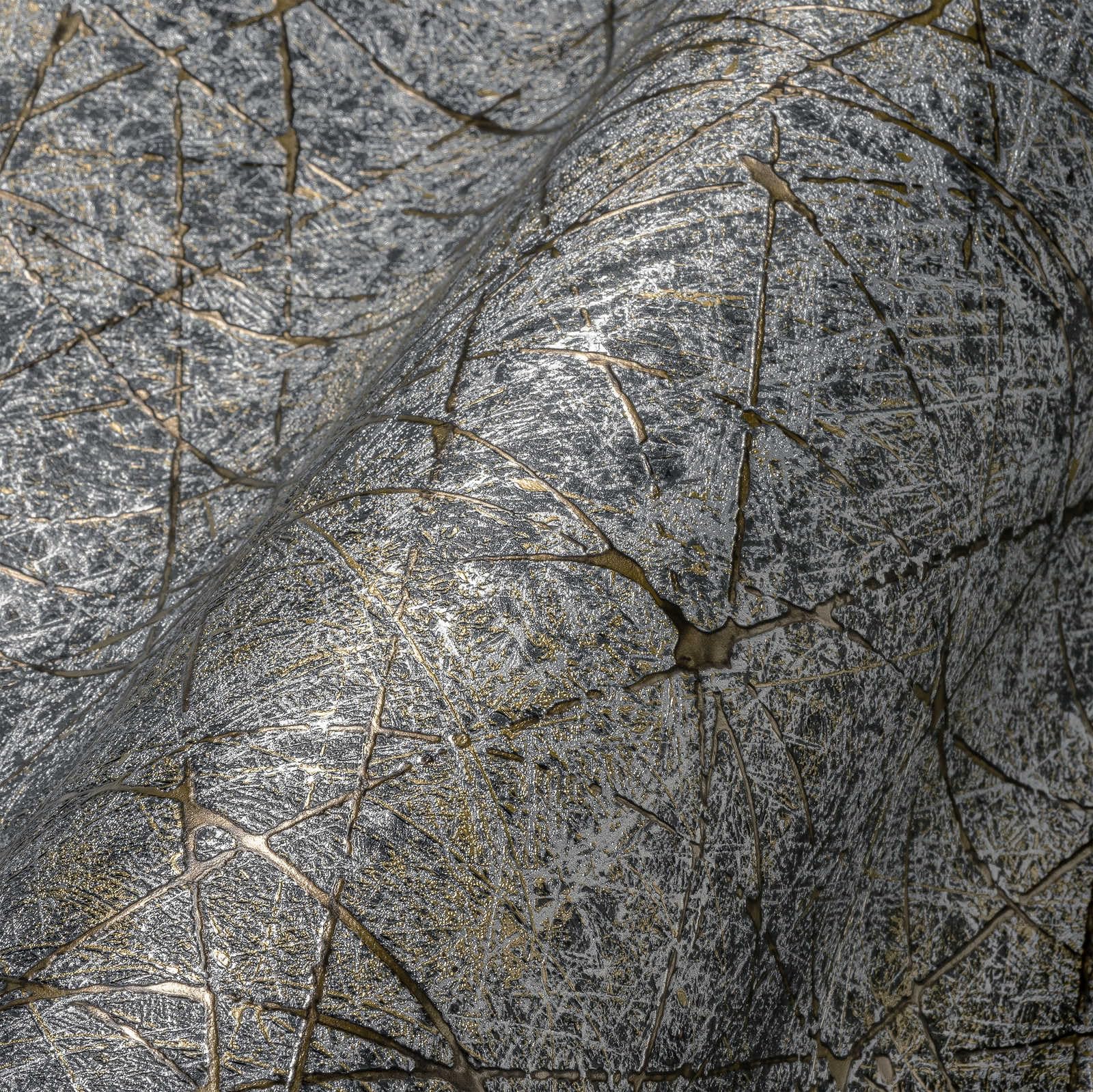 livingwalls-dubai-vliestapete-orientalisch-schwarz-gold-10-05m image 2