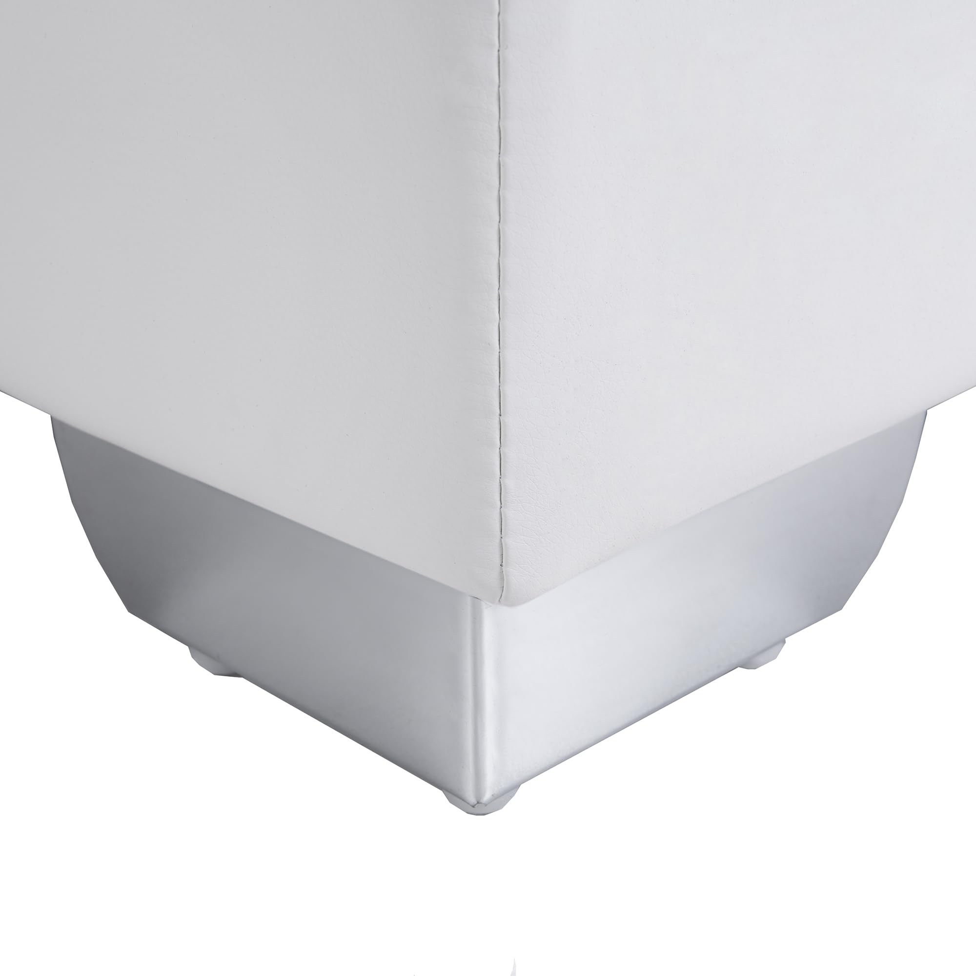 beliani-boxspringbett-160x200-kunstleder-schwarz-wei-h2 image 7