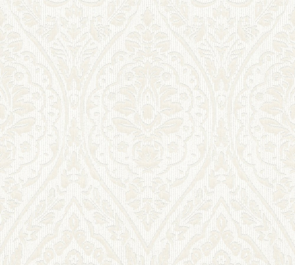 a-s-cr-ation-tessuto-2-96195-4-textiltapete-ornament-creme-wei image 3