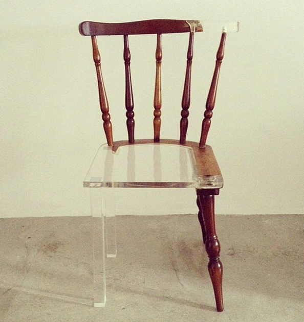 homall-accent-chair-sessel-rot-stoff-modern image 1