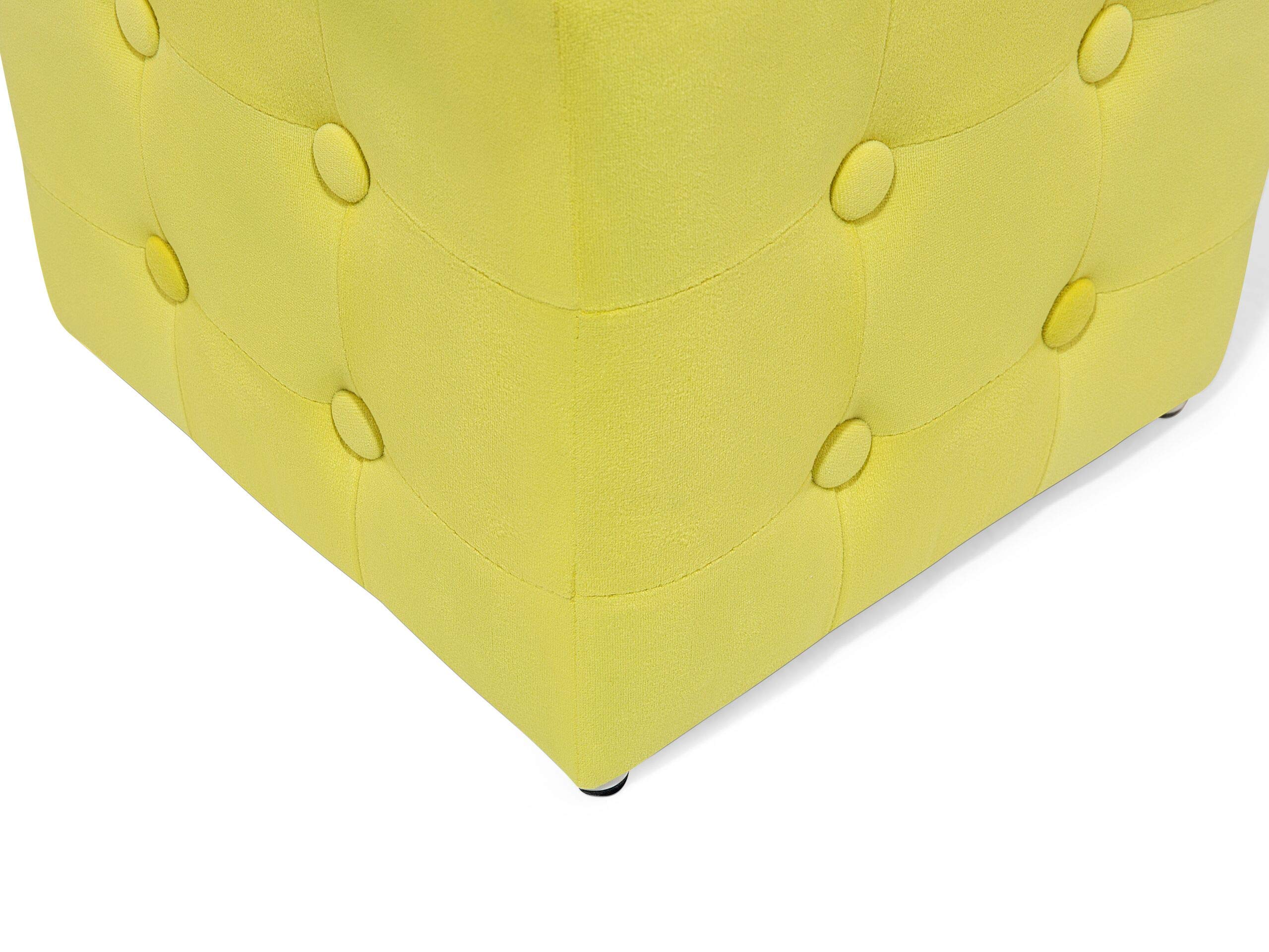 beliani-wisconsin-hocker-31x31-gelb-polyester image 7