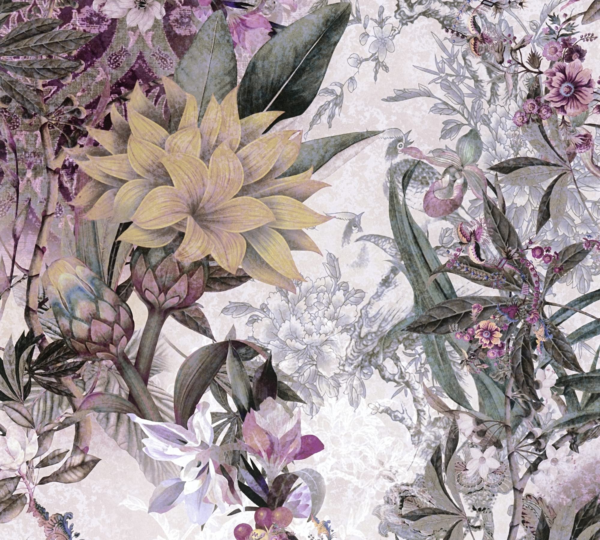 a-s-cr-ation-tapeten-381775-vliestapete-blumen-lila-10-05m image 2