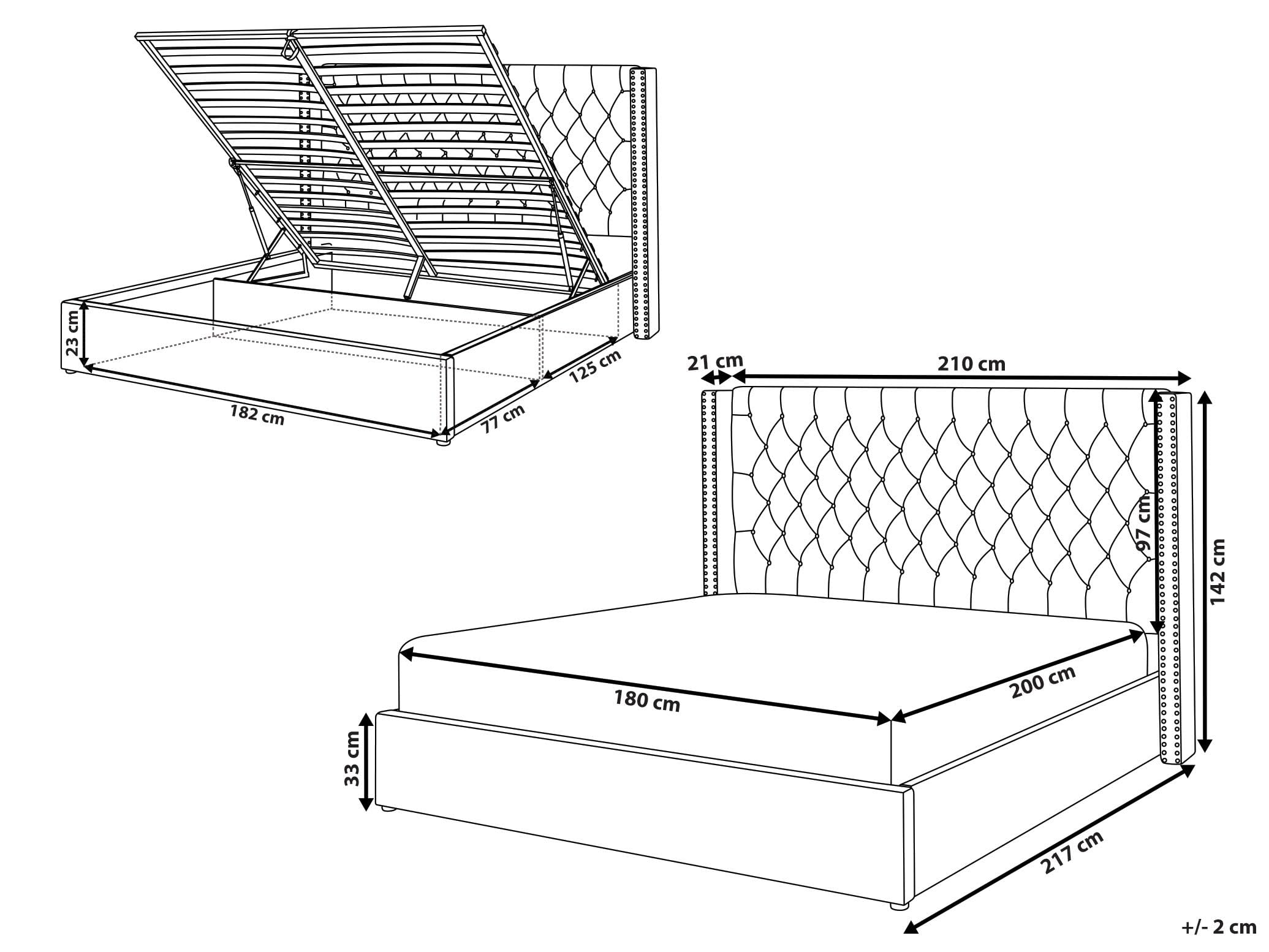 beliani-lubbon-polsterbett-180x200-samt-schwarz-bettkasten image 3