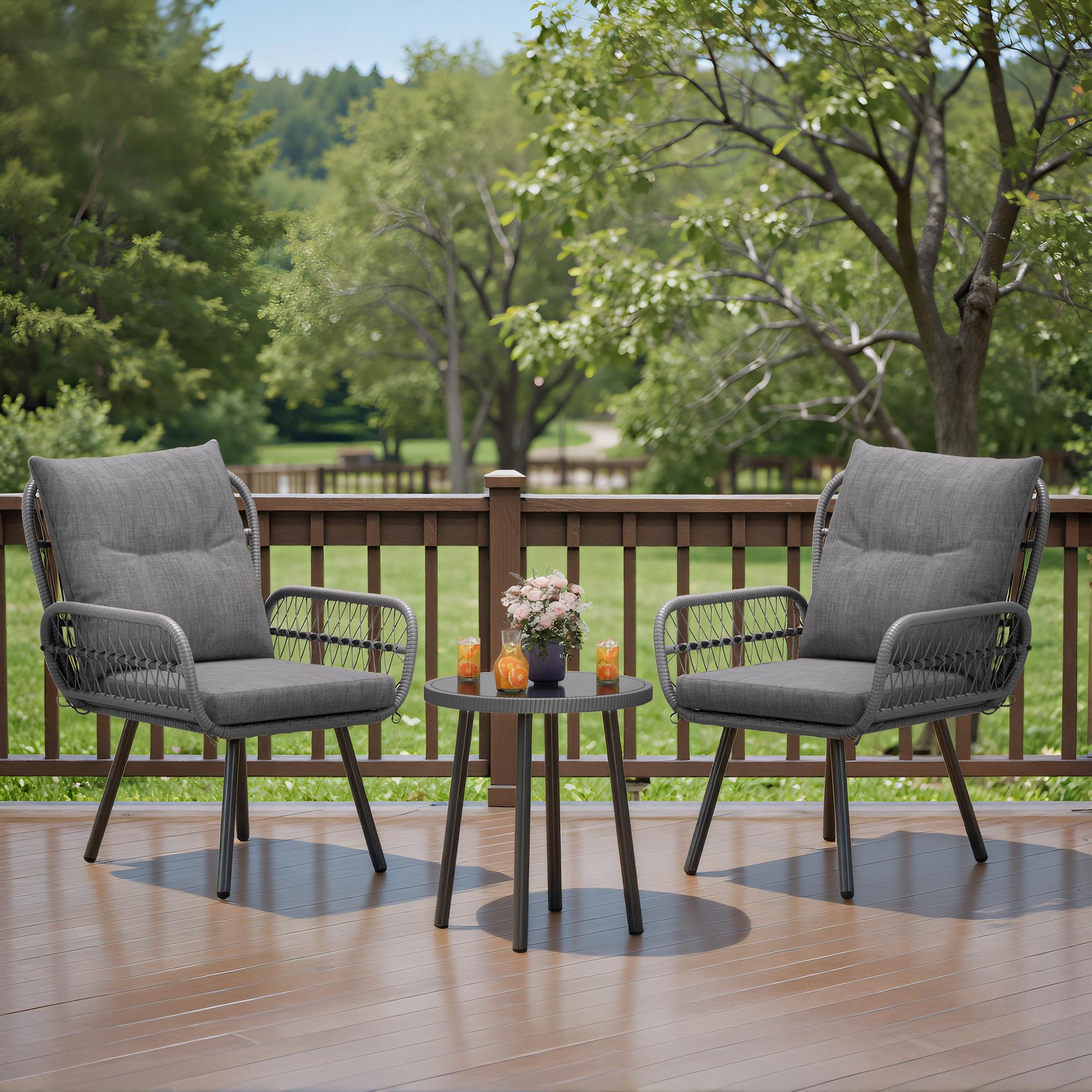 bealife-wr213-gartenm-bel-set-3-teilig-grau-metall-wetterfest image 3