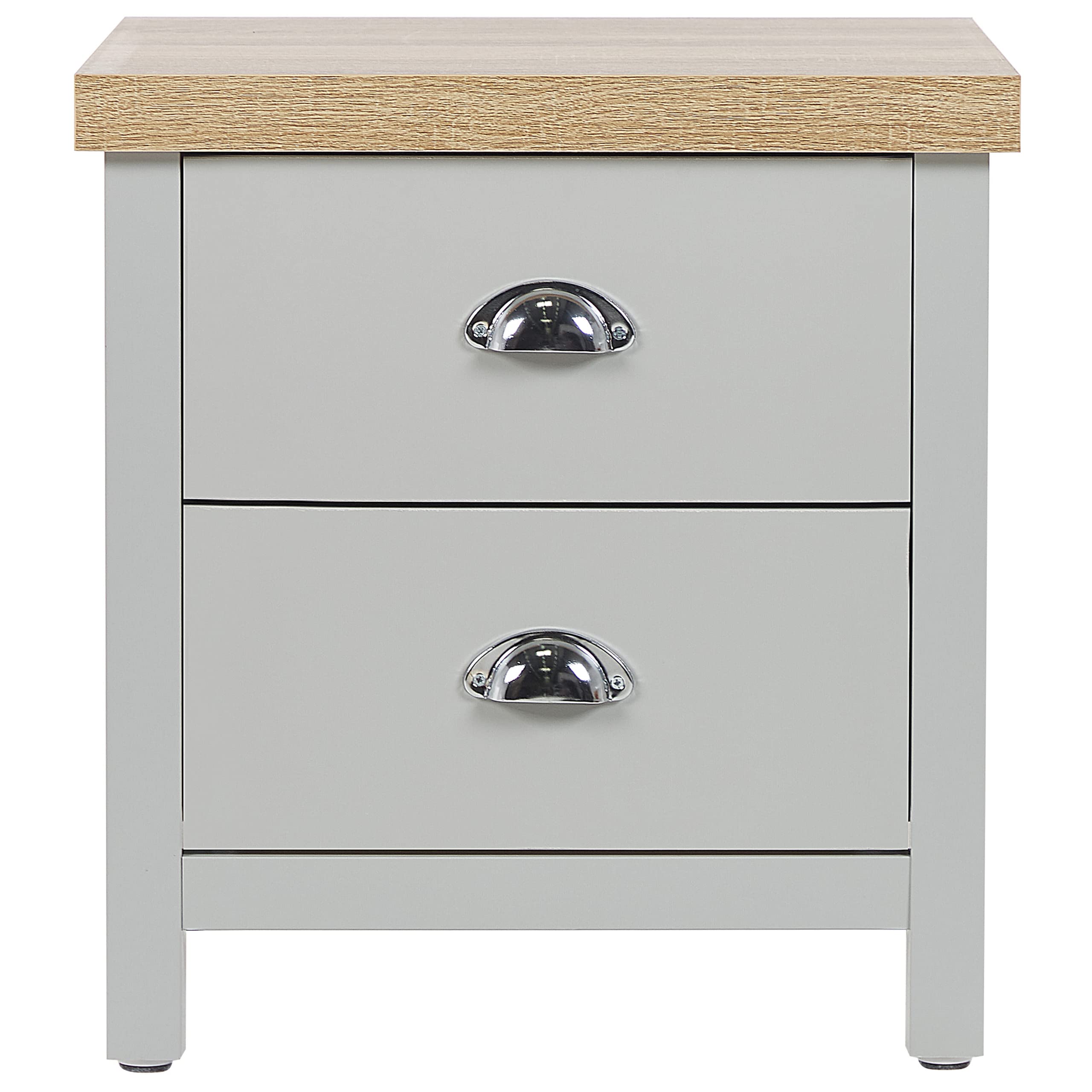 beliani-clio-nachttisch-grau-holz-2-schubladen image 7