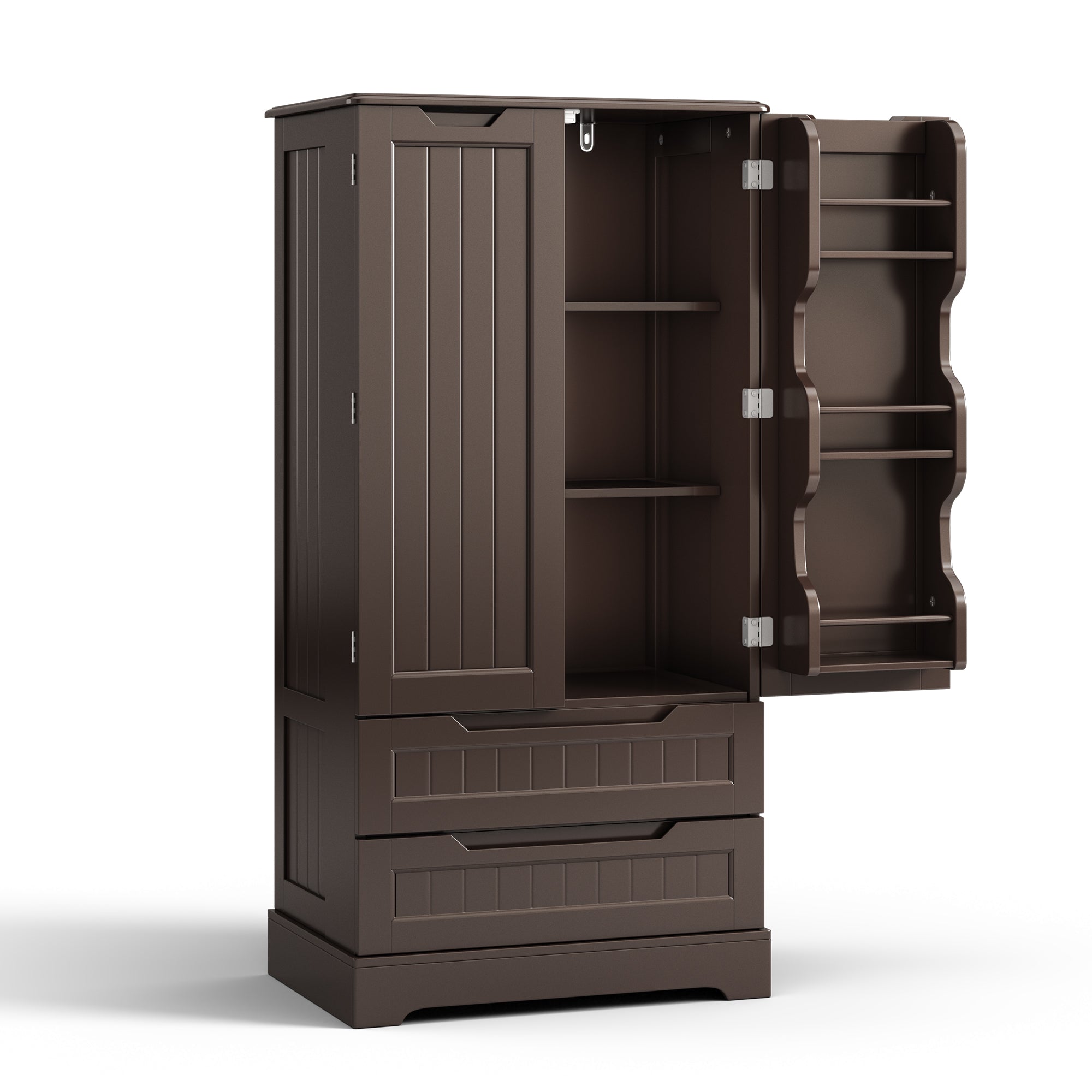 bealife-ap28-sideboard-wei-60x40x120-cm-2-schubladen image 8