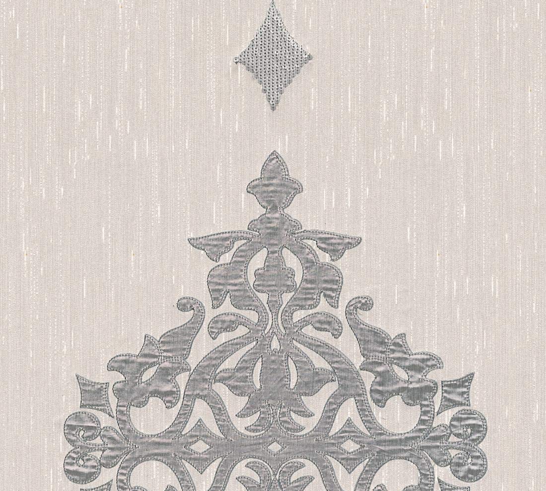 a-s-cr-ation-ap-wall-fashion-30617-3-textilpanel-creme-metallic image 1