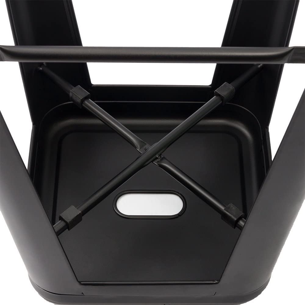 homall-barhocker-4er-set-schwarz-metall-76-cm-stapelbar image 6