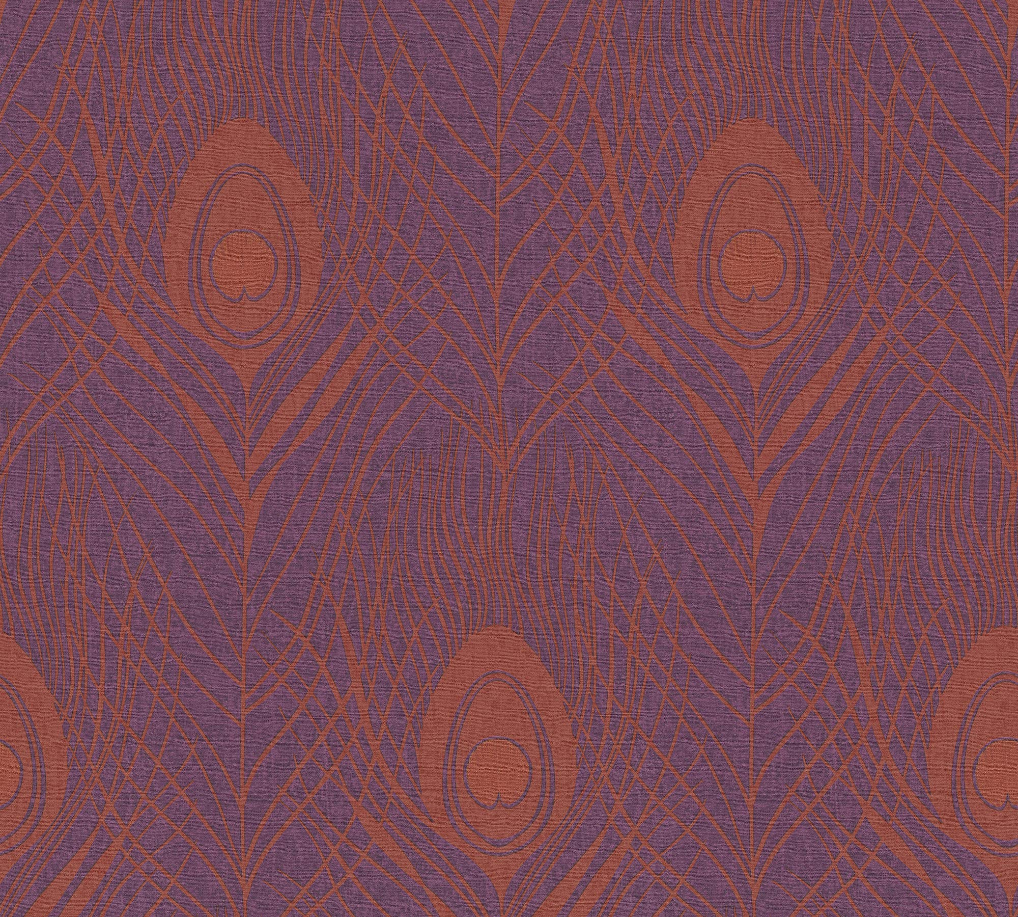 a-s-cr-ation-absolutely-chic-36971-5-vliestapete-feder-rot-lila image 2