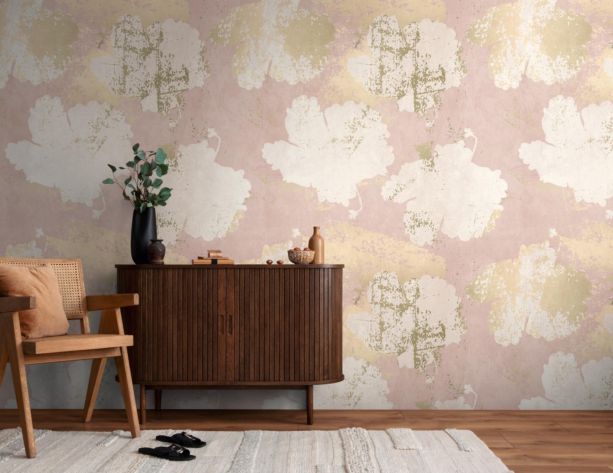 a-s-cr-ation-livingwalls-398381-fototapete-blumen-rosa-1-59-x-2-80-m image 2