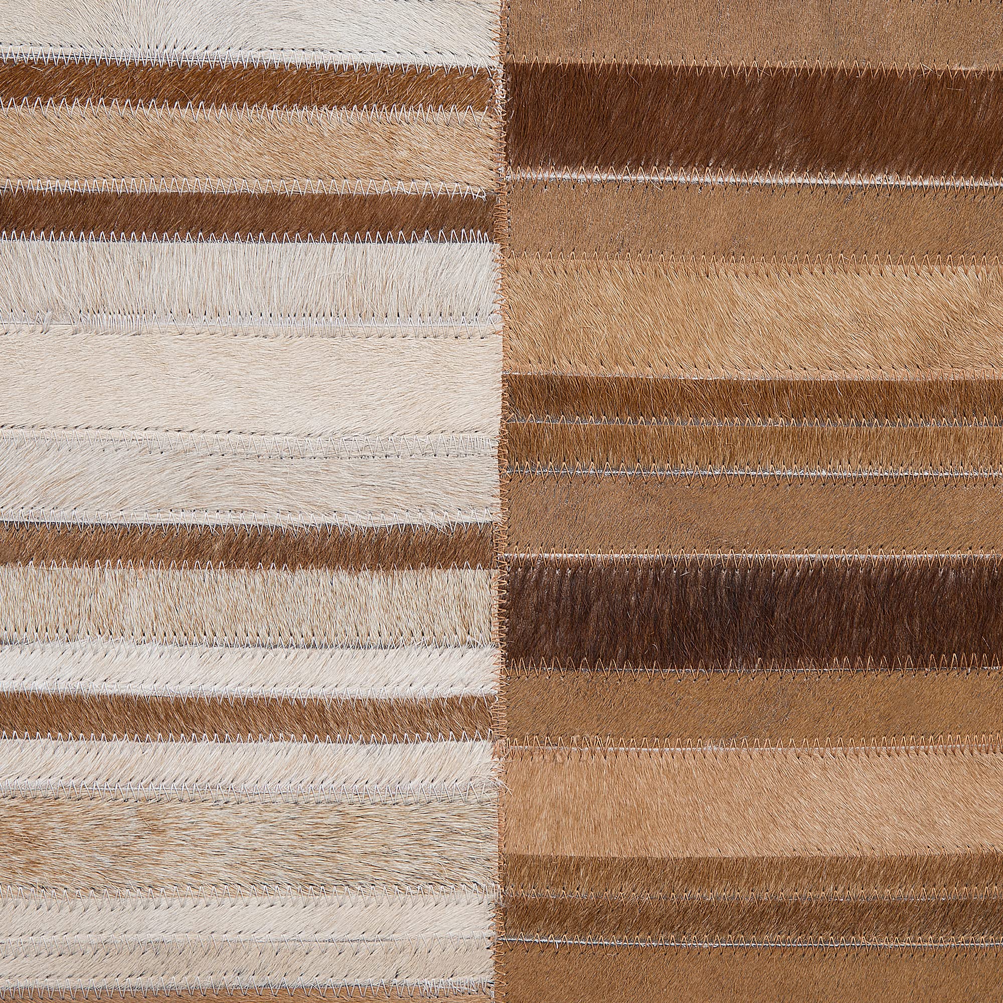 beliani-yagda-leder-teppich-140x200-beige-kurzflor image 5