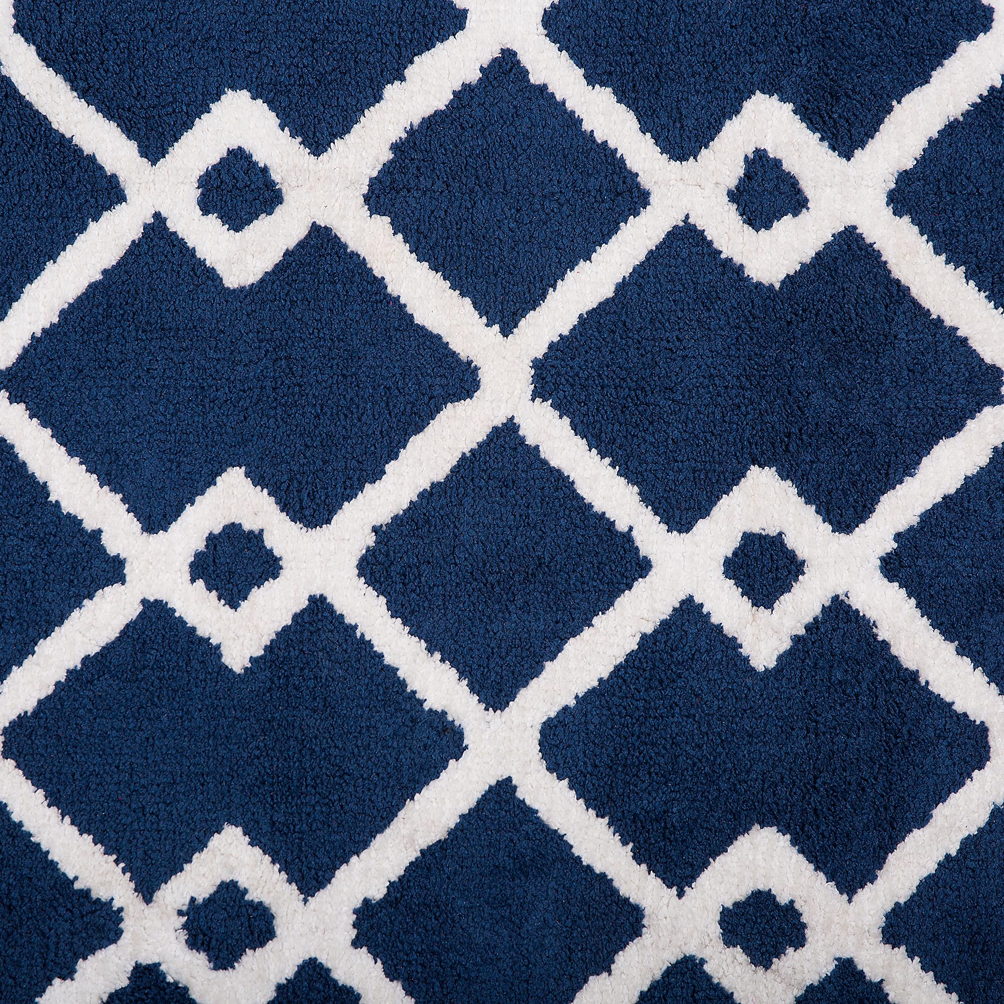 beliani-teppiche-serres-teppich-140x200-blau-geometrisch-kurzflor image 5