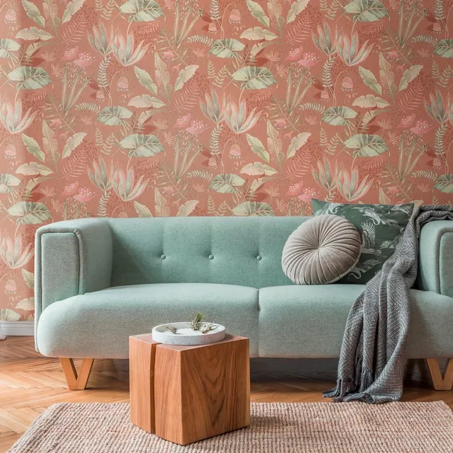 a-s-cr-ation-393482-vliestapete-floral-rot-orange-10m image 1